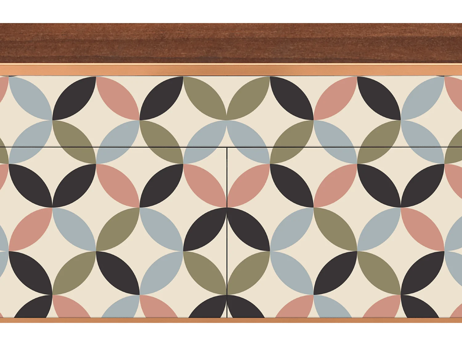 Buffet - 115x85x48 cm - BS4 - Butterfly Effect, Noyer