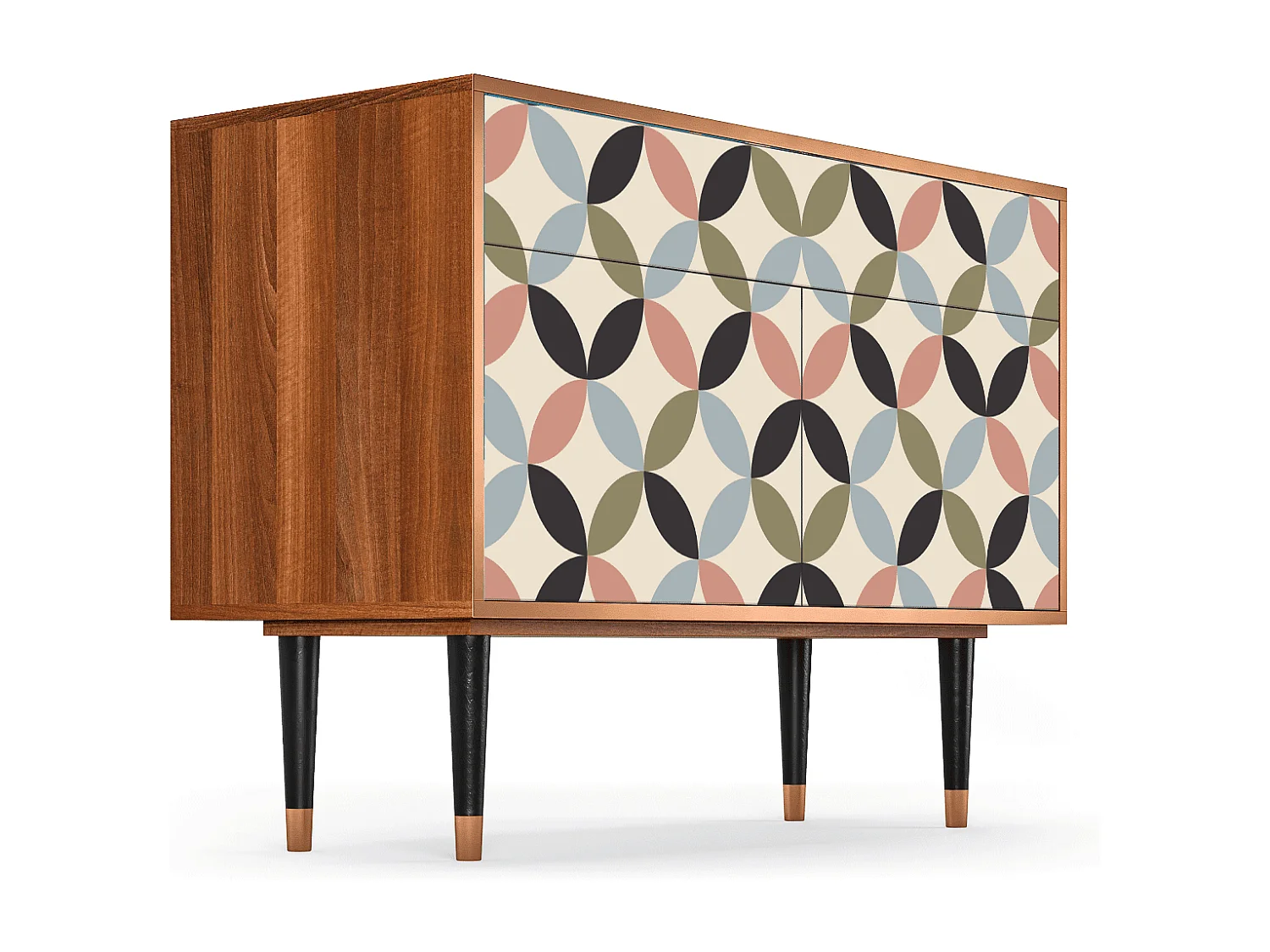 Credenza - 115x85x48 cm - BS4 - Butterfly Effect, Noce