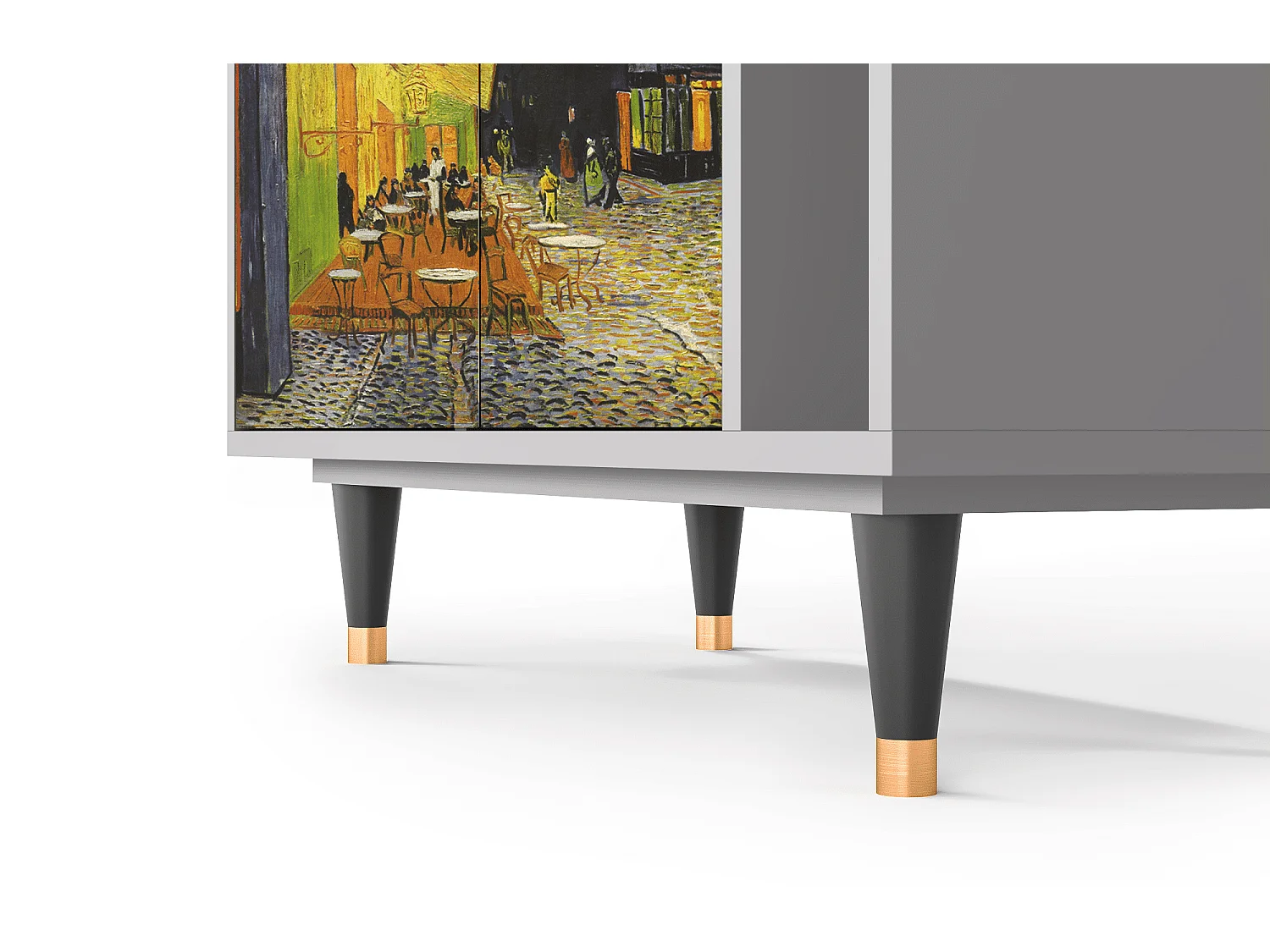 Buffet - 96х110х41 cm - BS6 - Café Terrace at Night, Gris