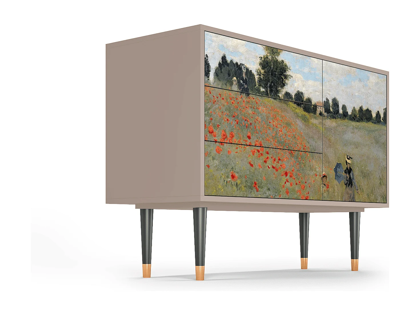 Buffet - 115х84х41 cm - S3 - The Poppy Field   , Latte