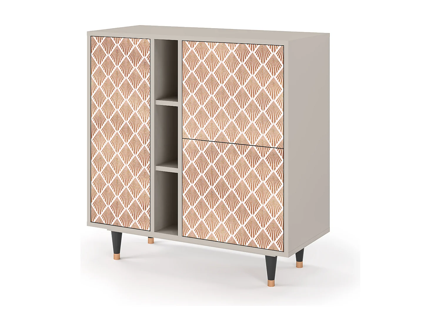 Dressoir - 94х96х41 cm - BS5 - Pastel Sunrise, Zand