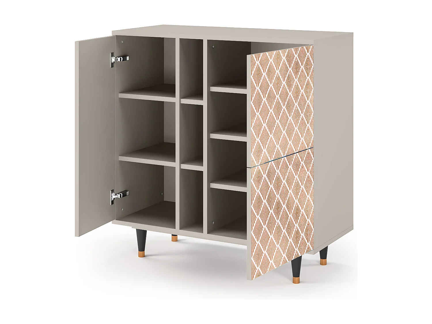 Dressoir - 94х96х41 cm - BS5 - Pastel Sunrise, Zand