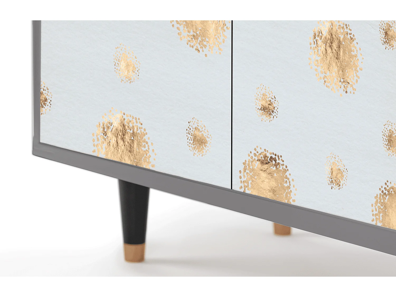 Aparador - 94x96x48 cm - BS3 - Sky Latte, Cinza