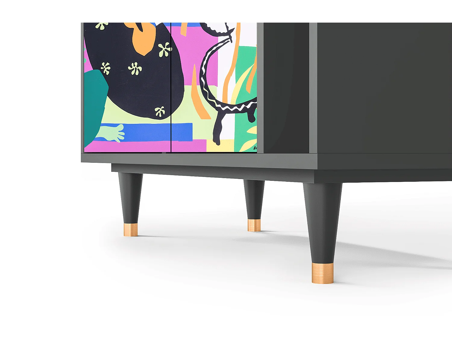 Buffet - 96х110х41 cm - BS6 - La Tristesse du Roi, Anthracite