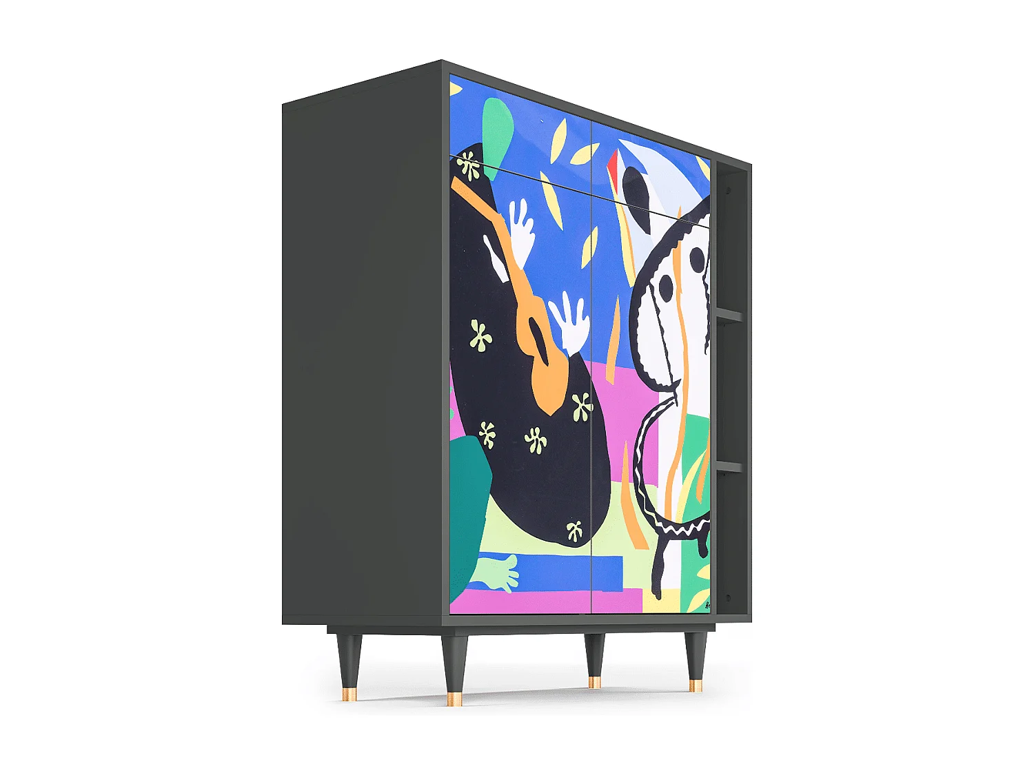 Aparador - 96х110х41 cm - BS6 - La Tristesse du Roi, Antracite