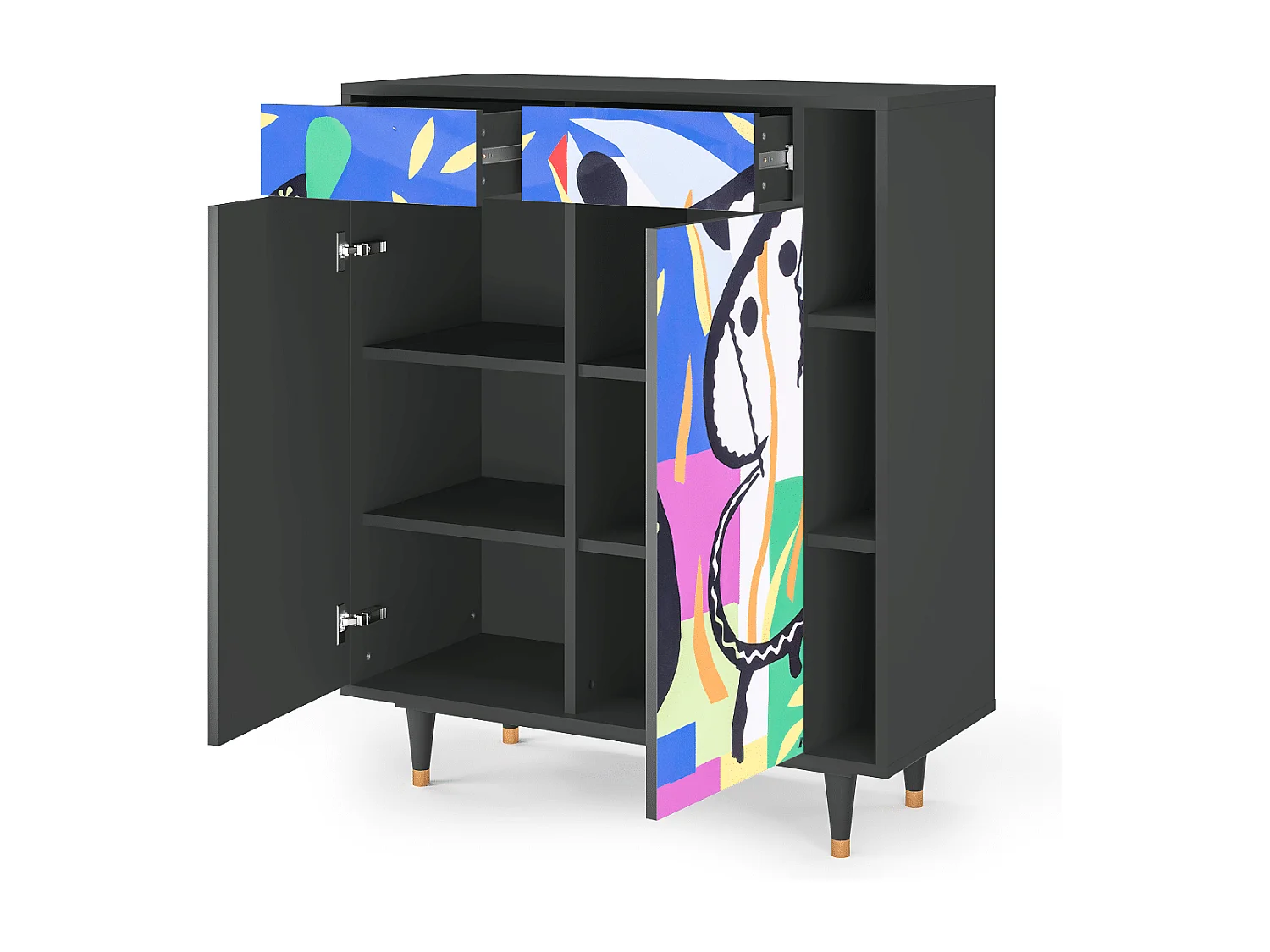 Aparador - 96х110х41 cm - BS6 - La Tristesse du Roi, Antracite