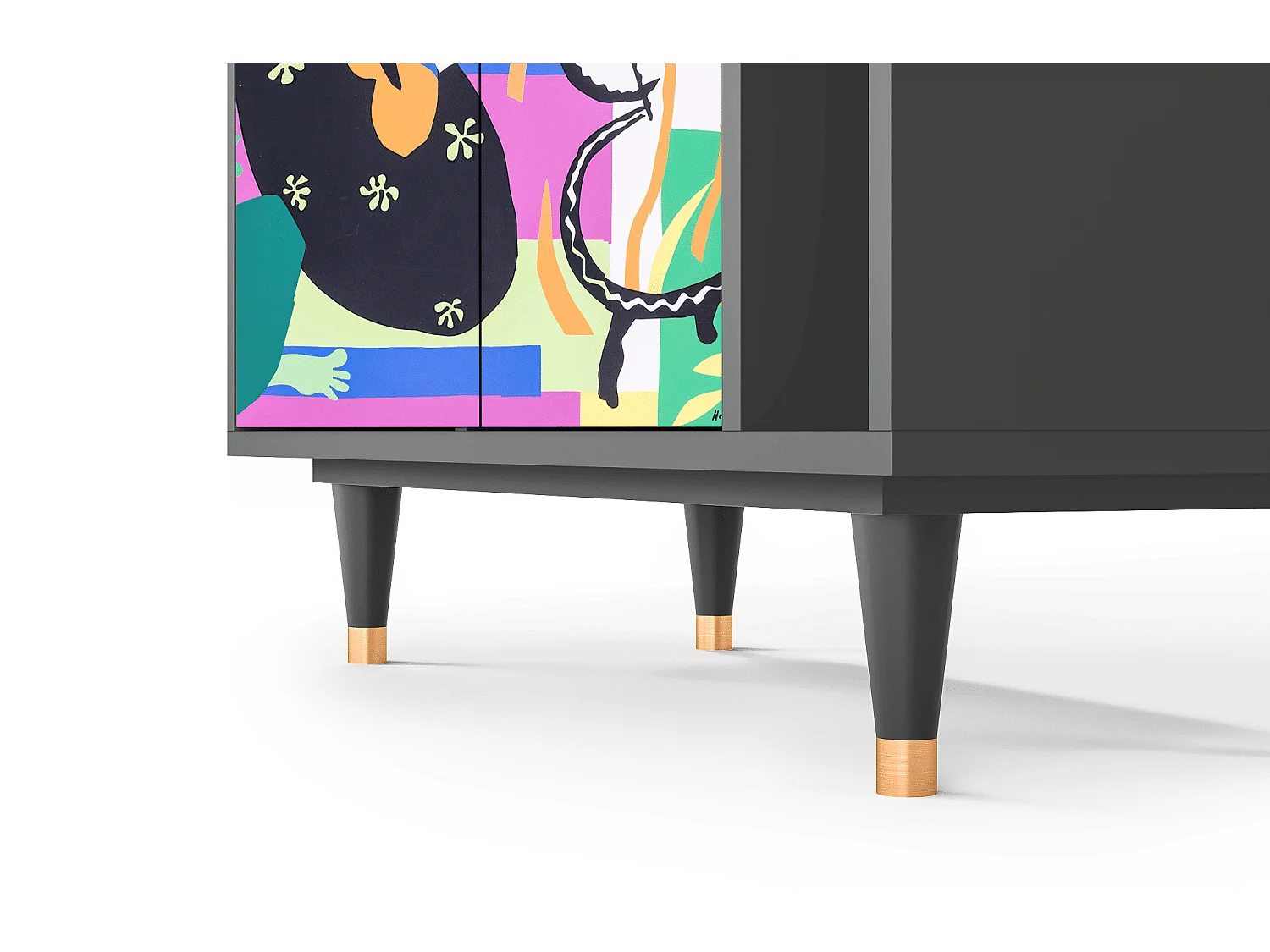 Buffet - 96х110х41 cm - BS6 - La Tristesse du Roi, Anthracite