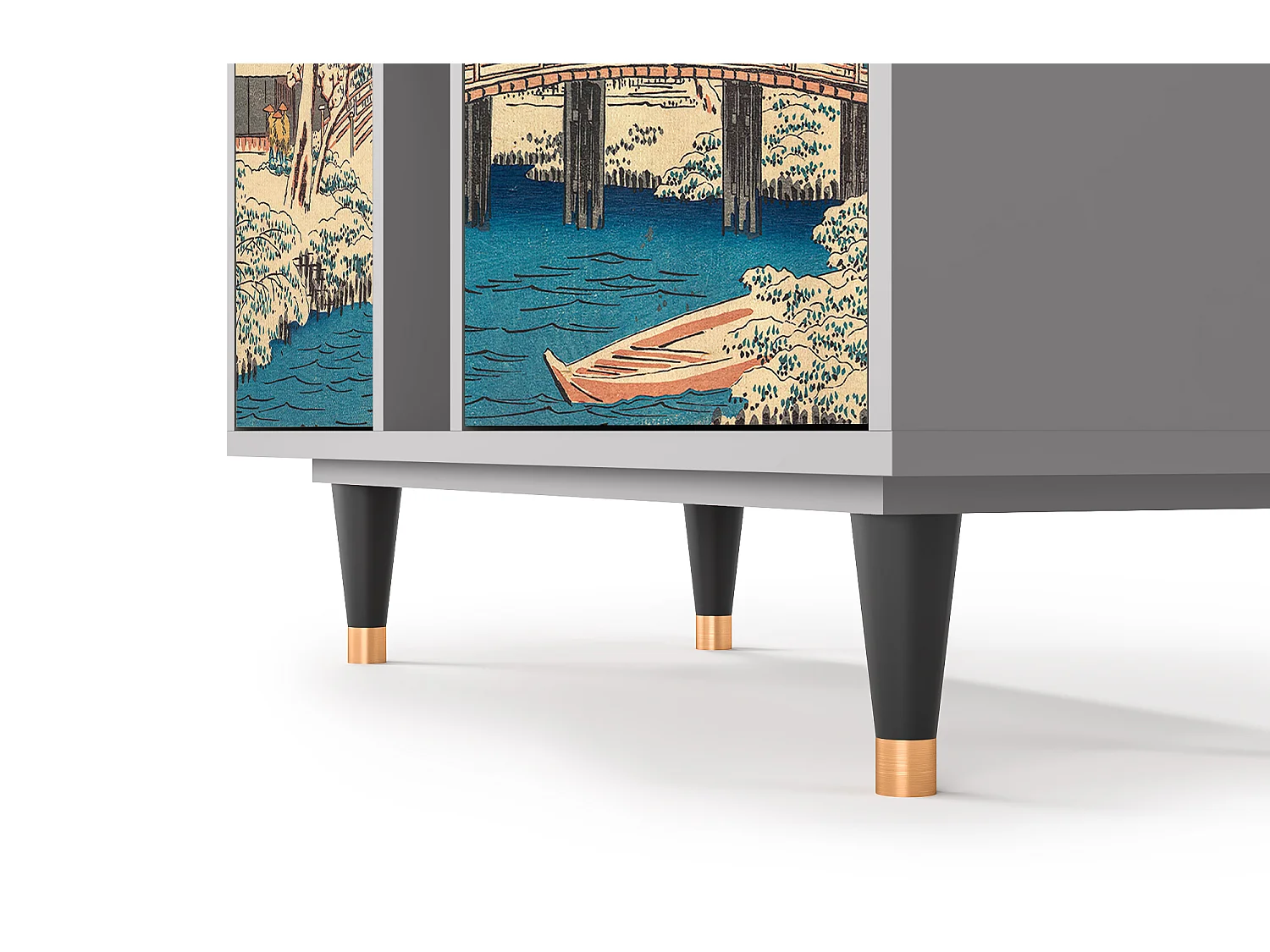 Dressoir - 94х96х41 cm - BS5 - Katabira River, Grijs