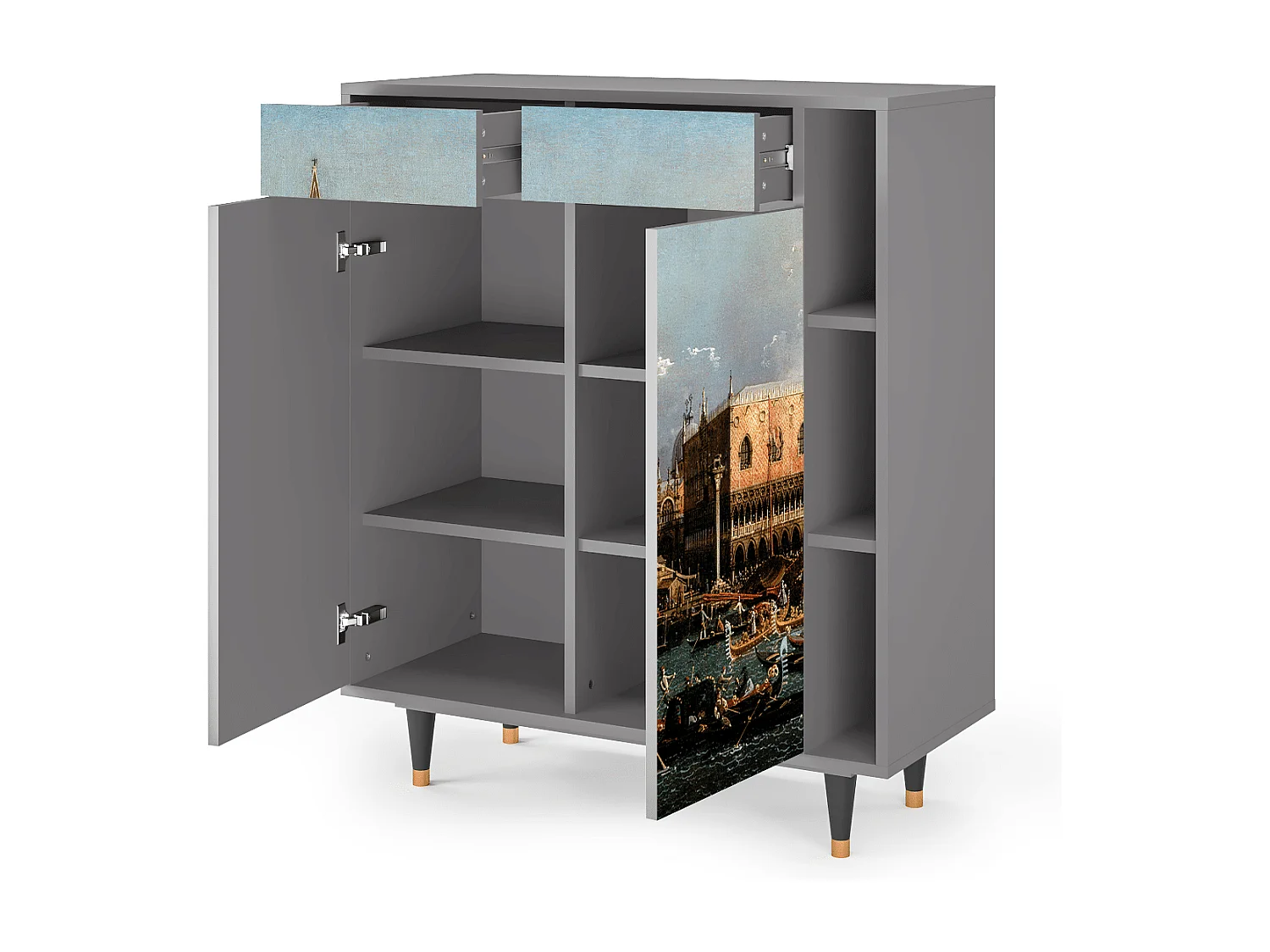 Buffet - 96х110х41 cm - BS6 - The Bucintoro, Gris