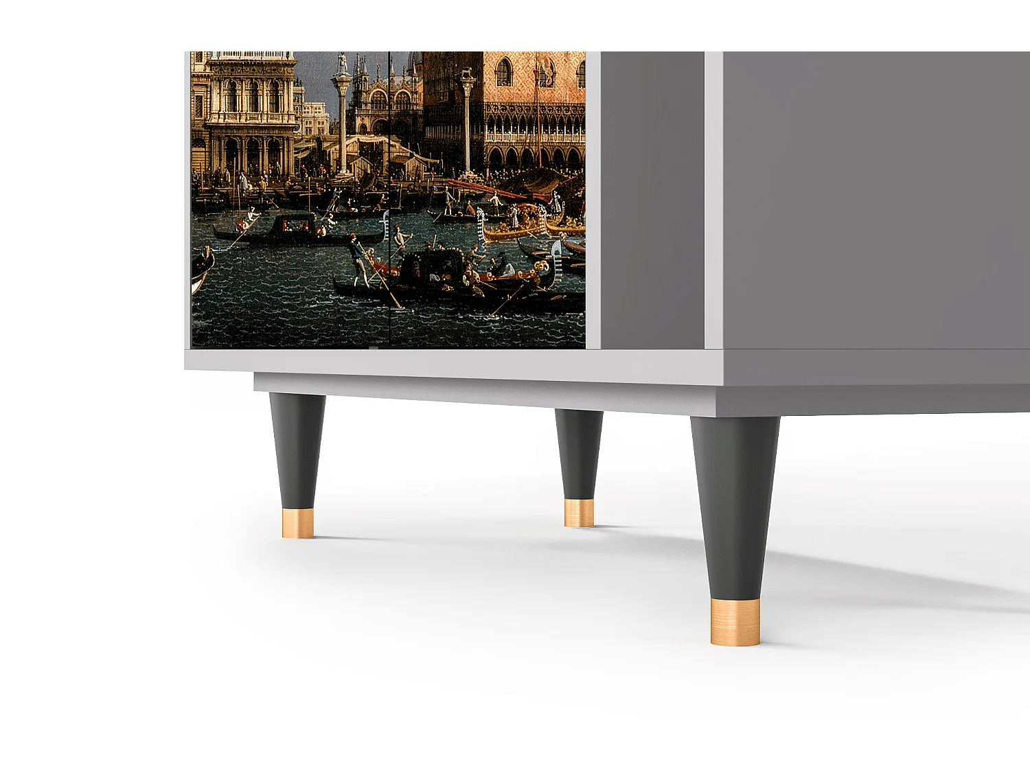 Kredens - 96х110х41 cm - BS6 - The Bucintoro, Szary