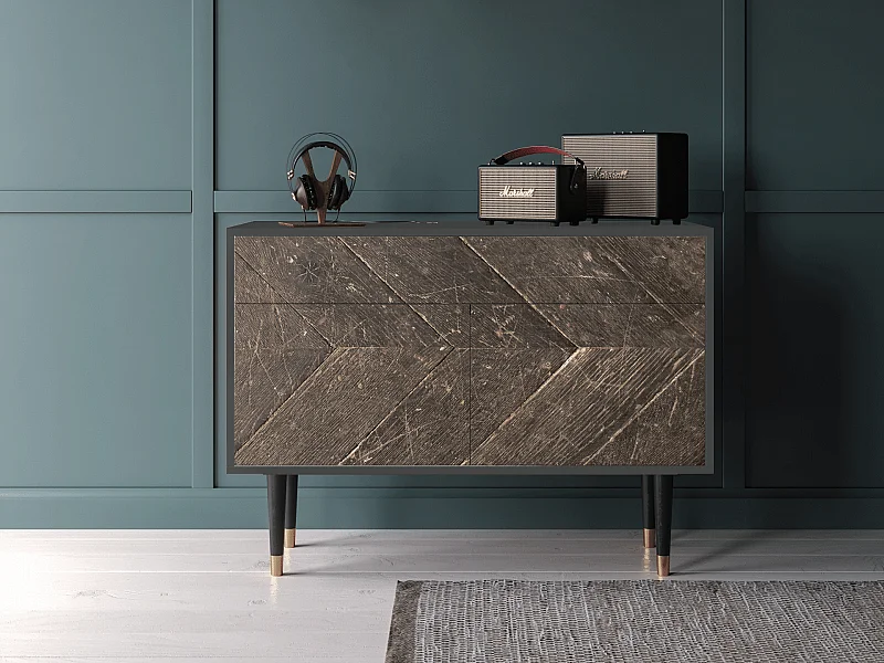 Dressoir - 115x85x48 cm - BS4 - Wise Tree, Antraciet