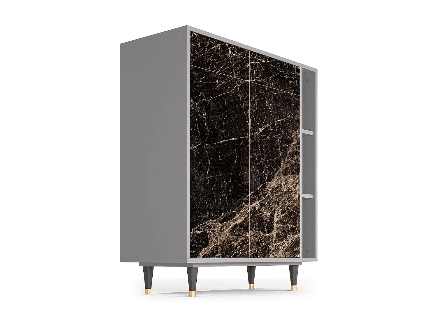 Credenza - 96х110х41 cm - BS6 - Night Abyss, Grigio