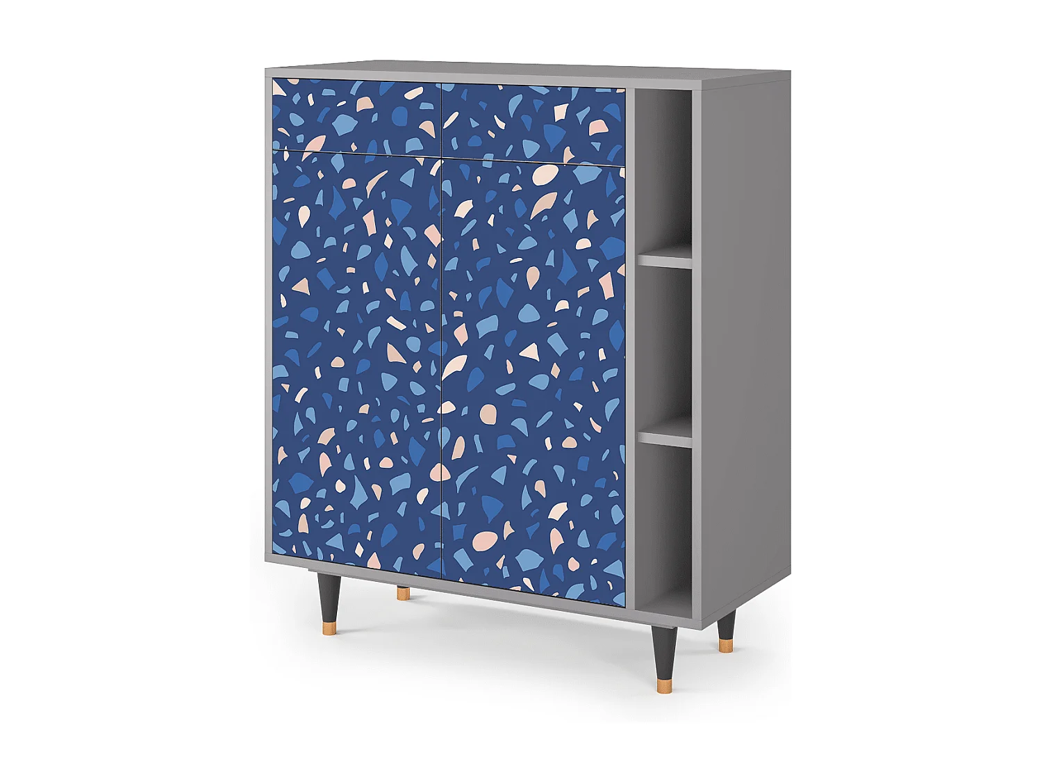 Buffet - 96х110х41 cm - BS6 - Soap Whirpool, Gris