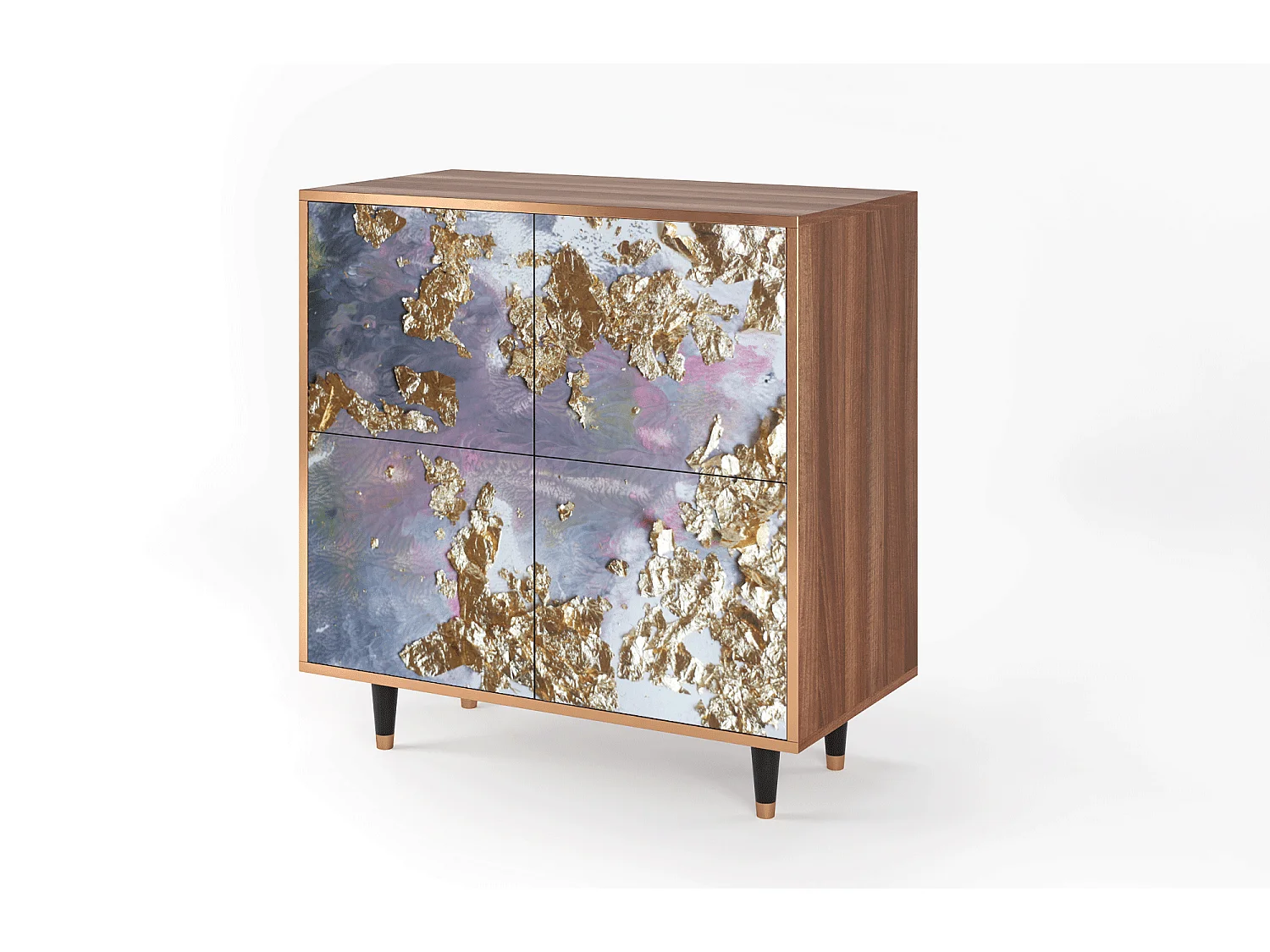 Buffet - 94x96x48 cm - BS3 - Planet Earth, Noyer