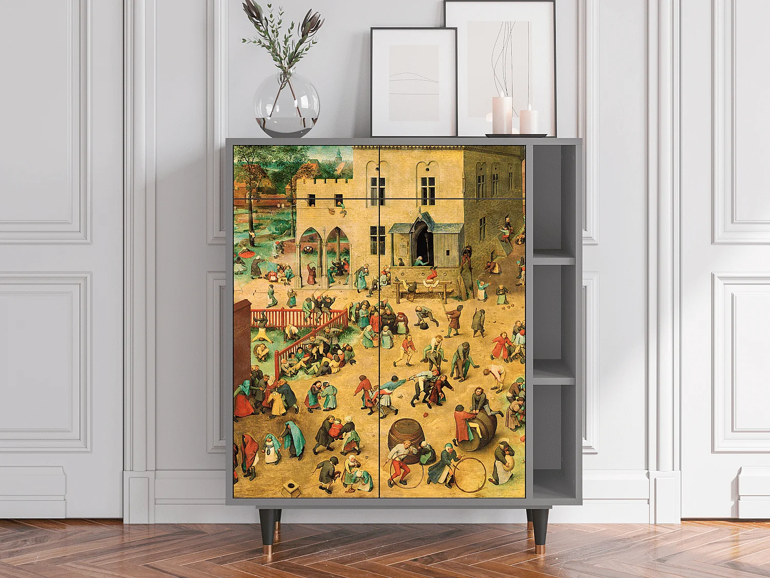 Buffet - 96х110х41 cm - BS6 - Children Games, Gris