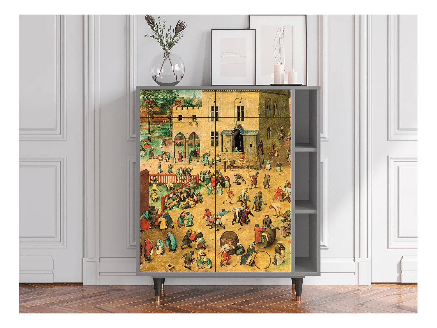 Buffet - 96х110х41 cm - BS6 - Children Games, Gris