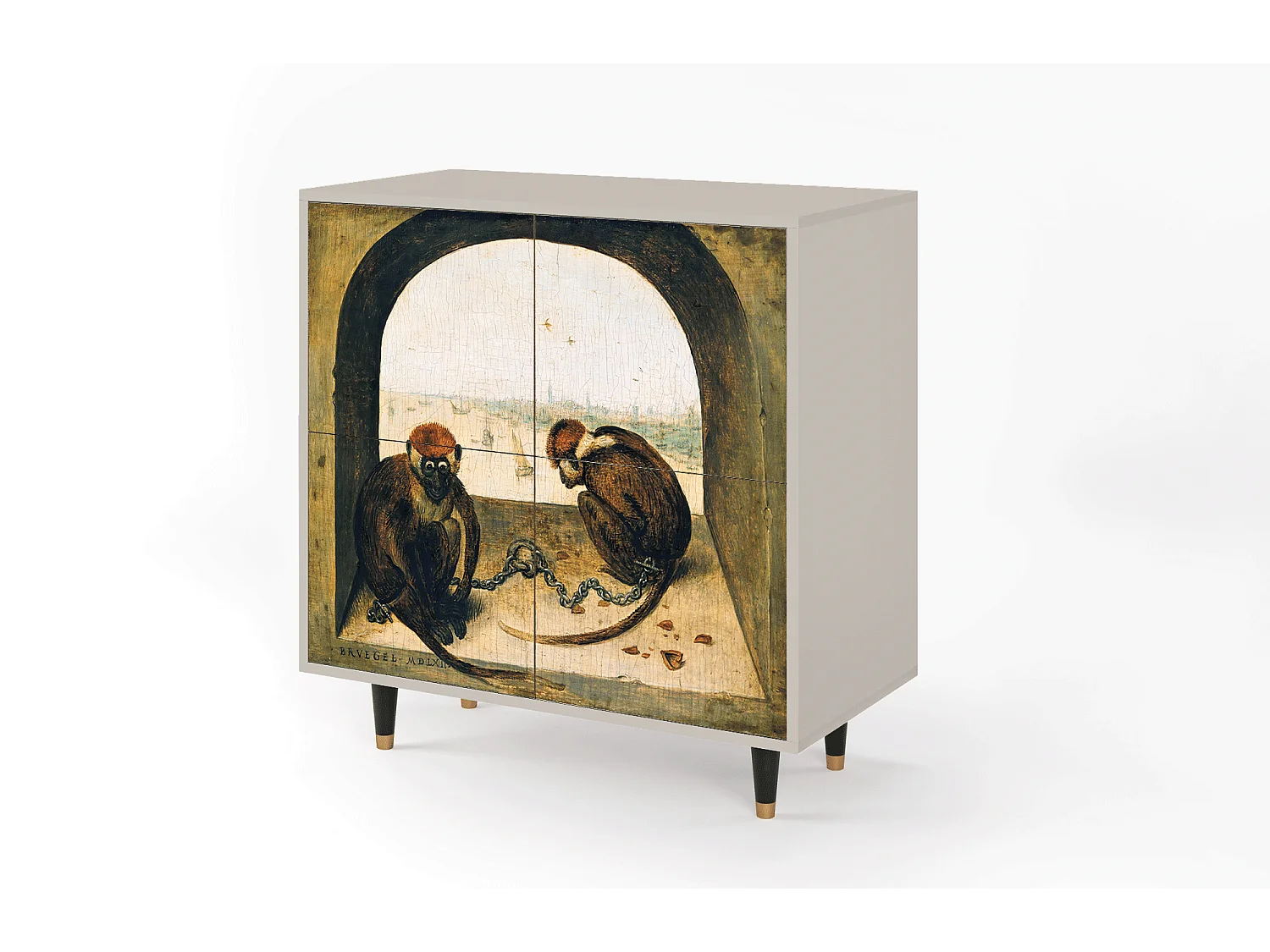 Credenza - 94x96x48 cm - BS3 - Two Monkeys, Sabbia