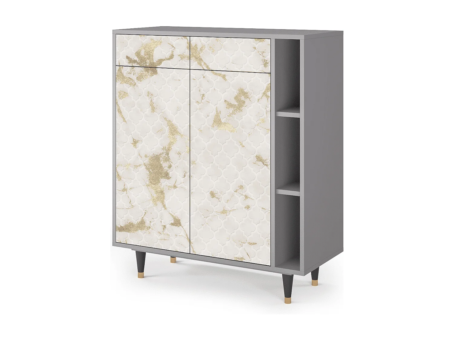 Aparador - 96х110х41 cm - BS6 - Sahara desert, Cinza