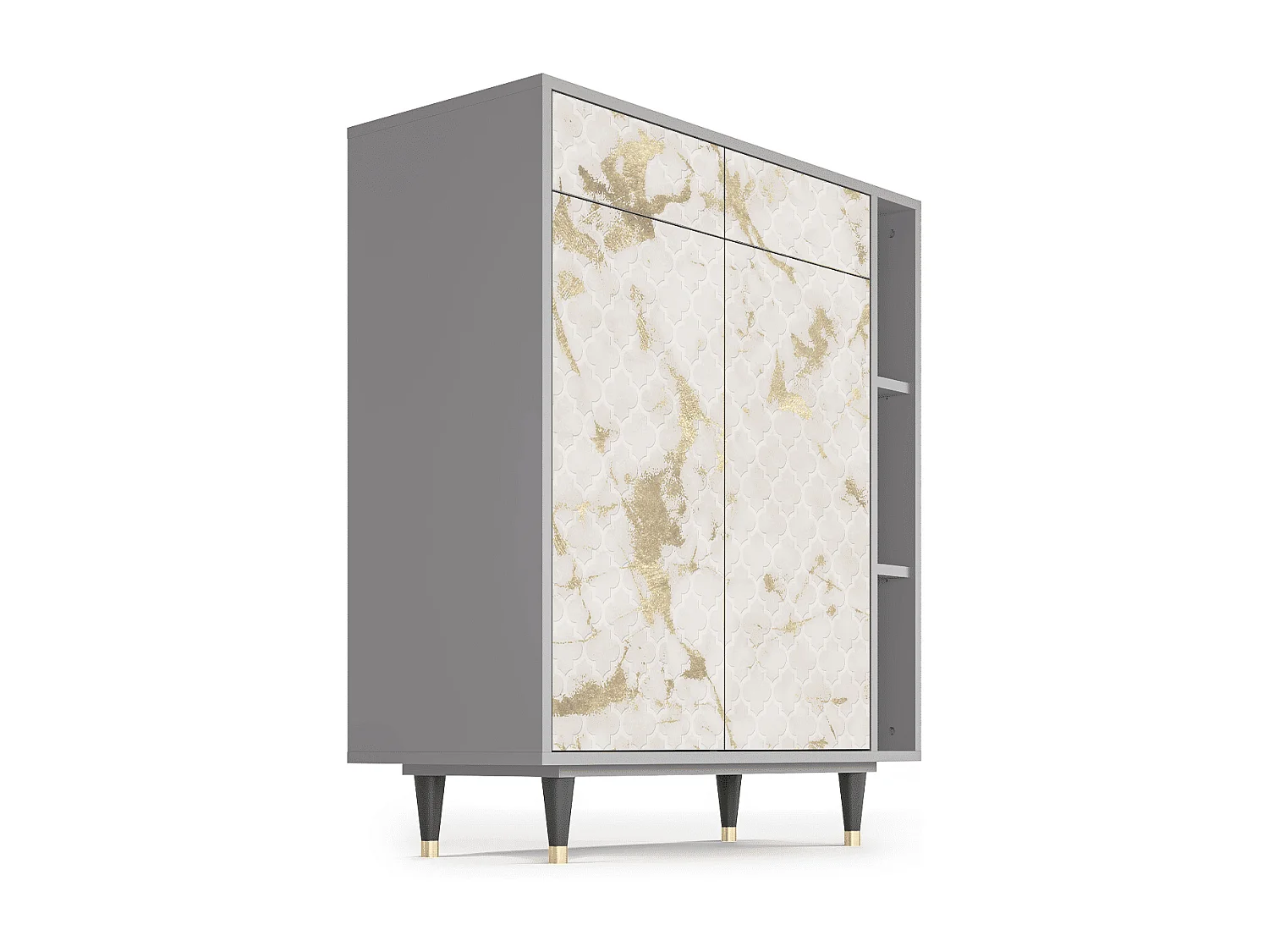 Aparador - 96х110х41 cm - BS6 - Sahara desert, Cinza