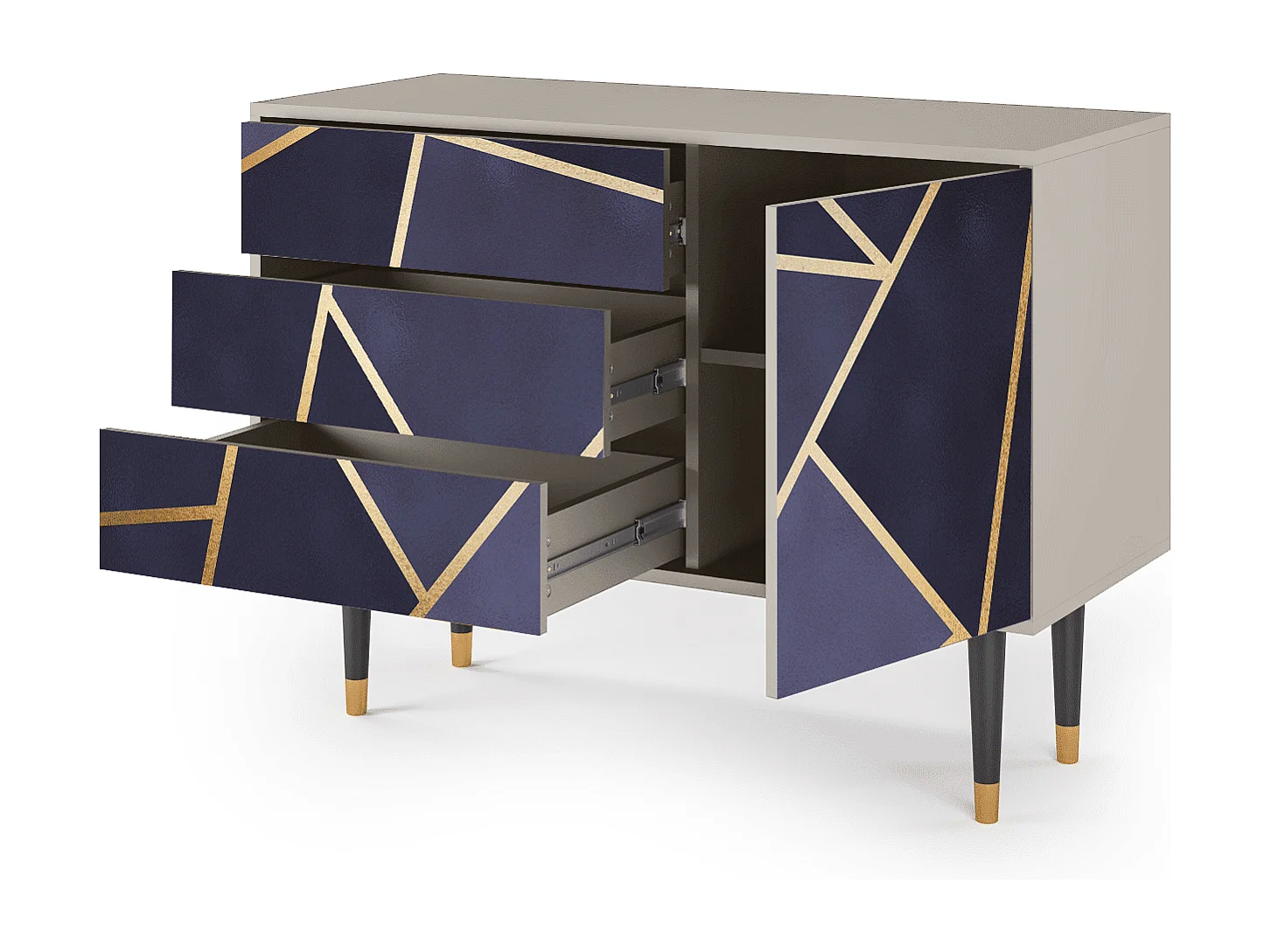 Buffet - 115х84х41 cm - S3 - The Amethyst, Sable