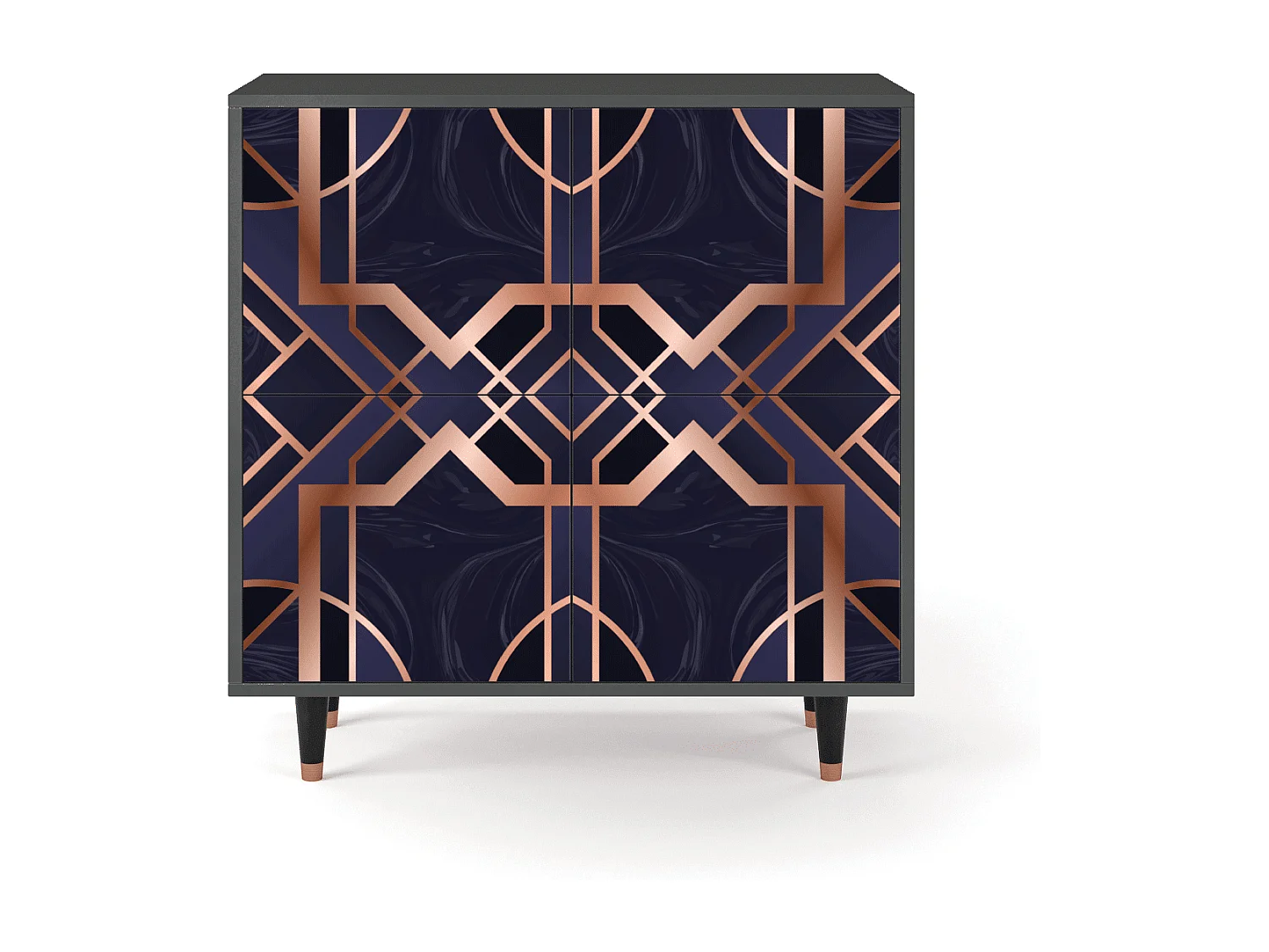 Buffet - 94x96x48 cm - BS3 - Purple Temple, Anthracite