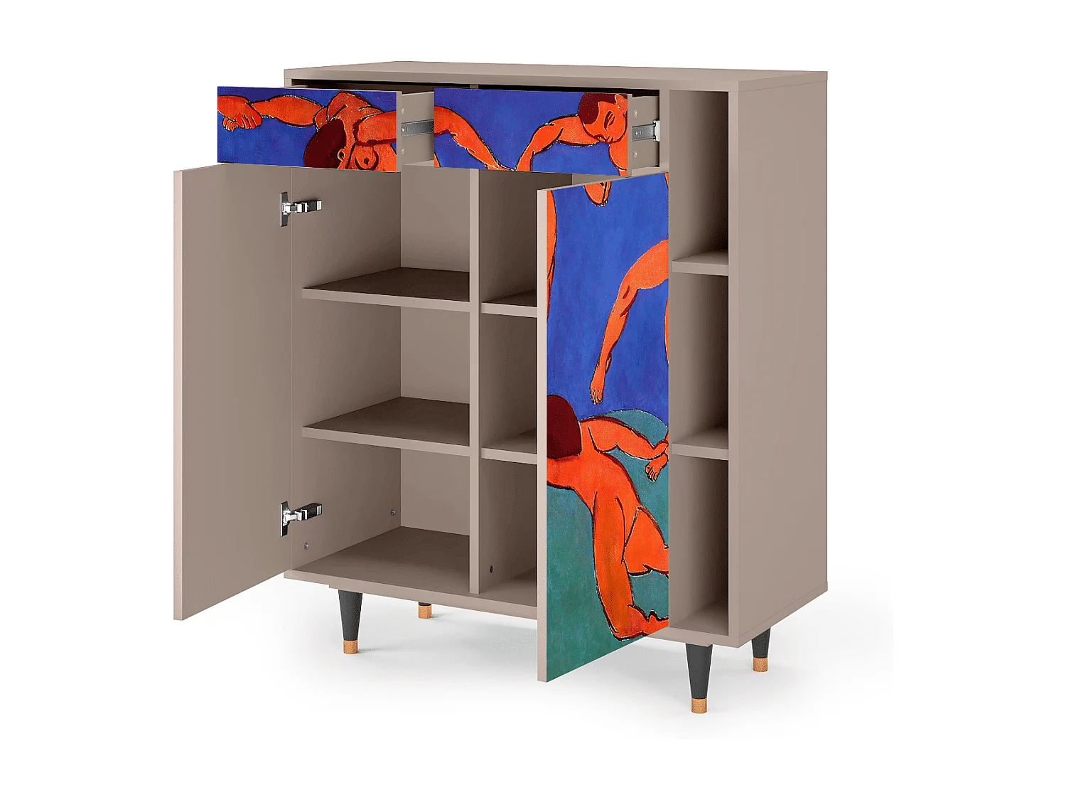 Buffet - 96х110х41 cm - BS6 - The Dance by Matisse , Latte