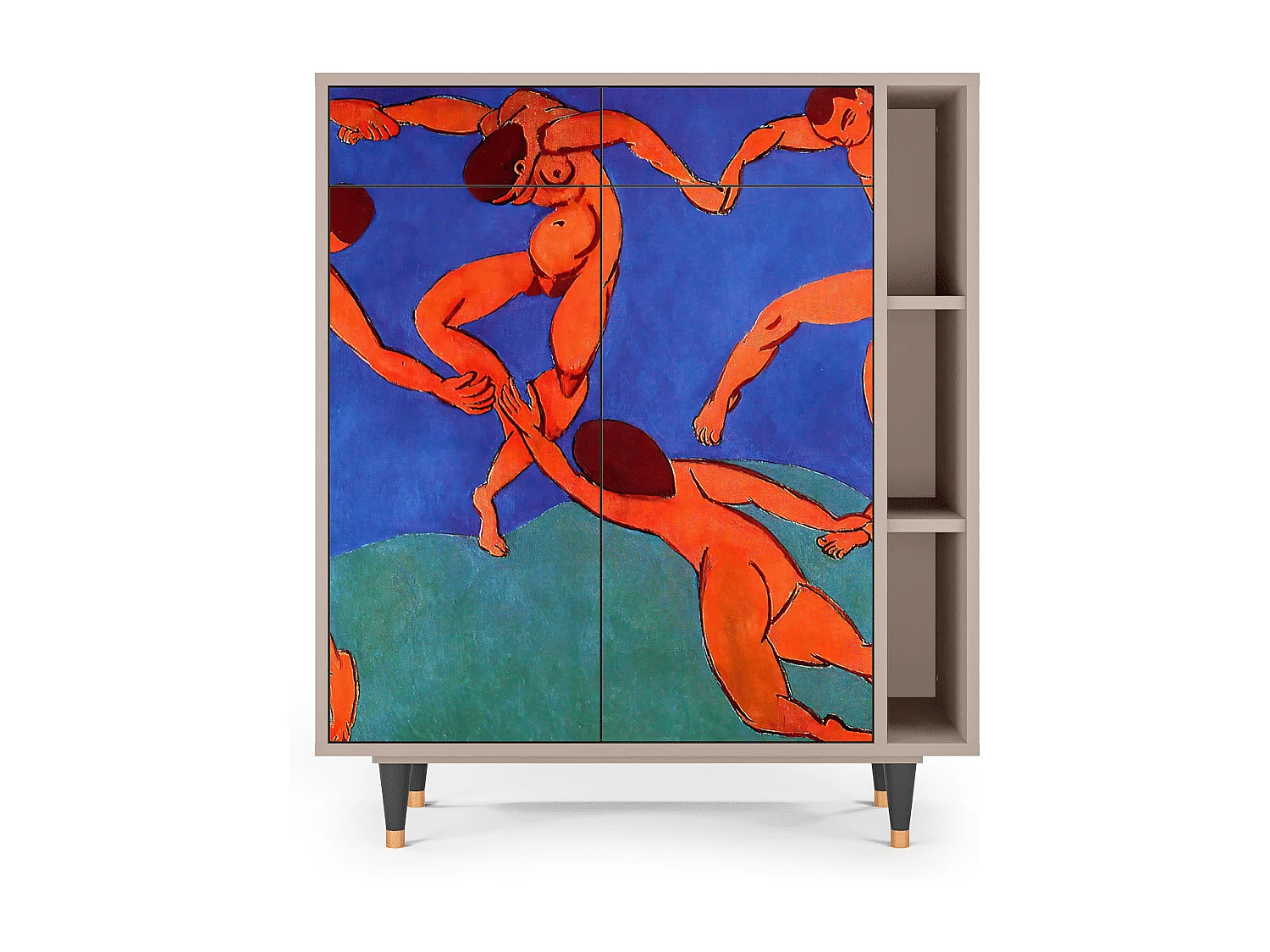 Kredens - 96х110х41 cm - BS6 - The Dance by Matisse , Latte