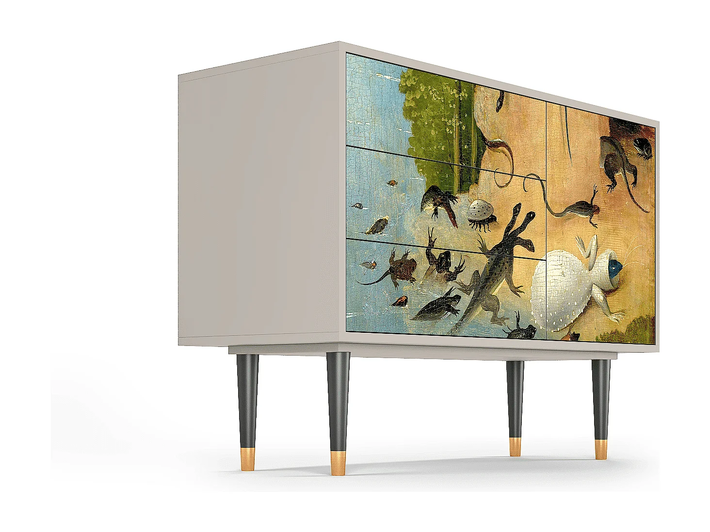 Kredens - 115х84х41 cm - S3 - The Garden by Bosch, Piaskowy