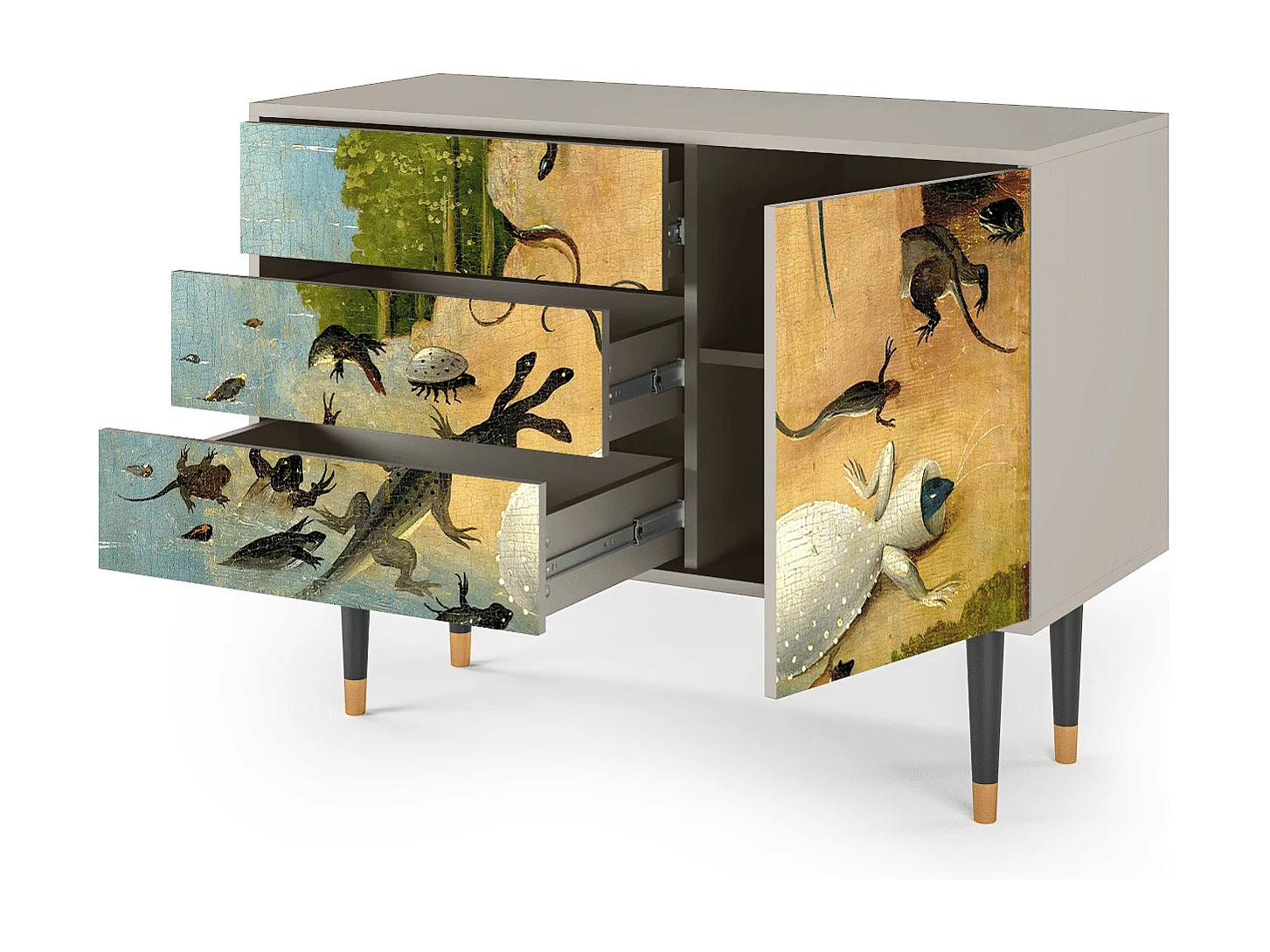 Kredens - 115х84х41 cm - S3 - The Garden by Bosch, Piaskowy