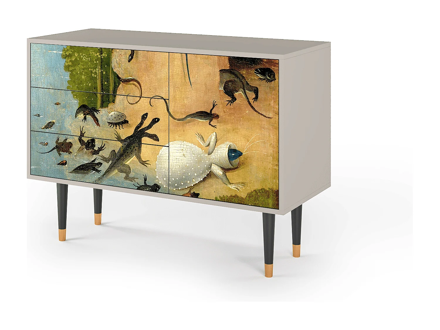 Kredens - 115х84х41 cm - S3 - The Garden by Bosch, Piaskowy