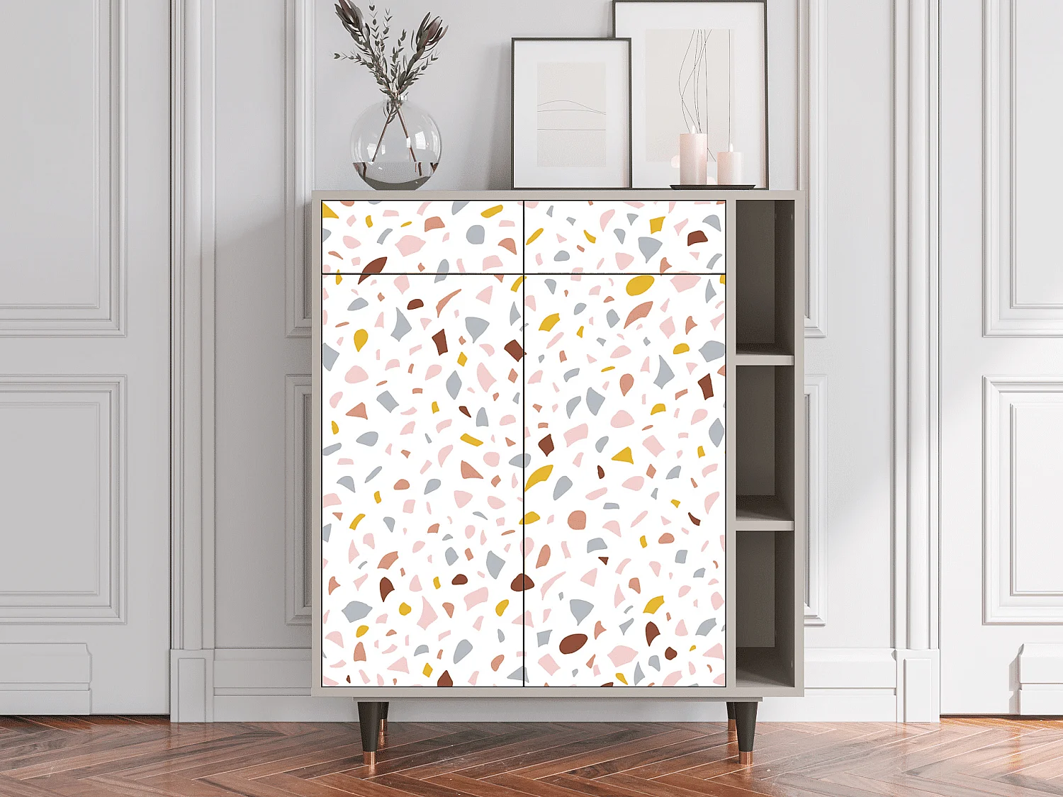 Credenza - 96х110х41 cm - BS6 - Marmelade Cheese, Sabbia