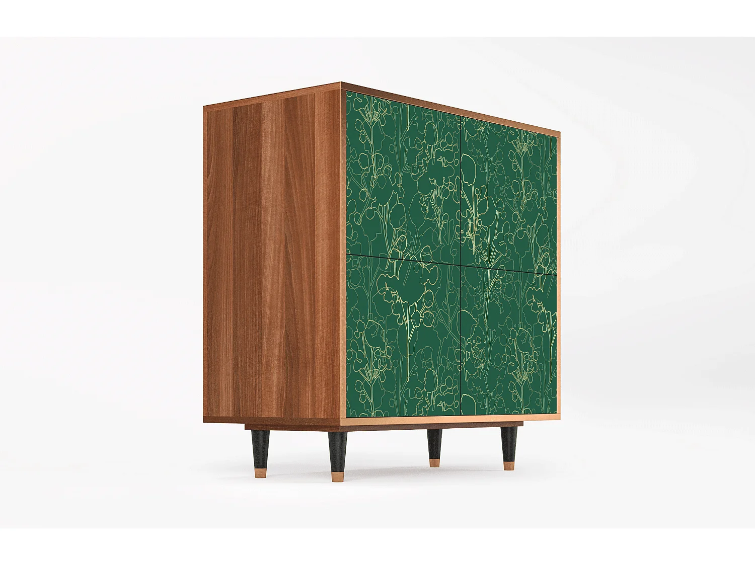 Buffet - 94x96x48 cm - BS3 - Emerald Forest, Noyer