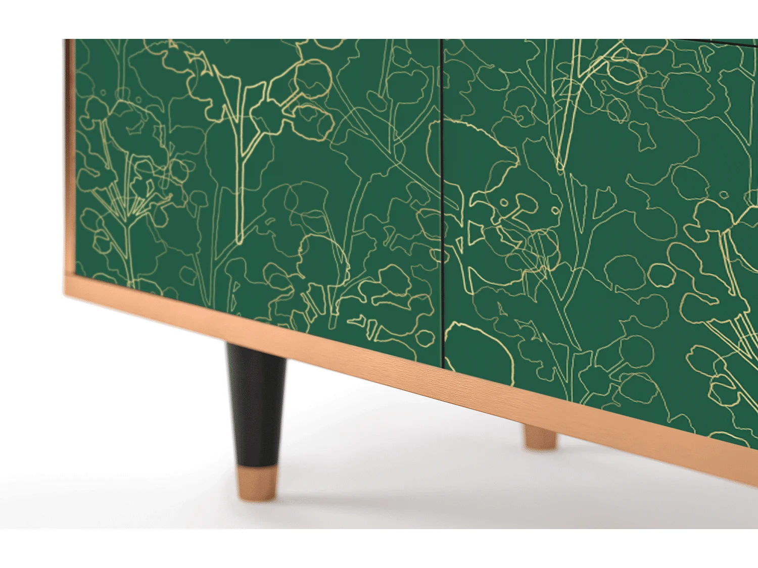 Dressoir - 94x96x48 cm - BS3 - Emerald Forest, Walnoot
