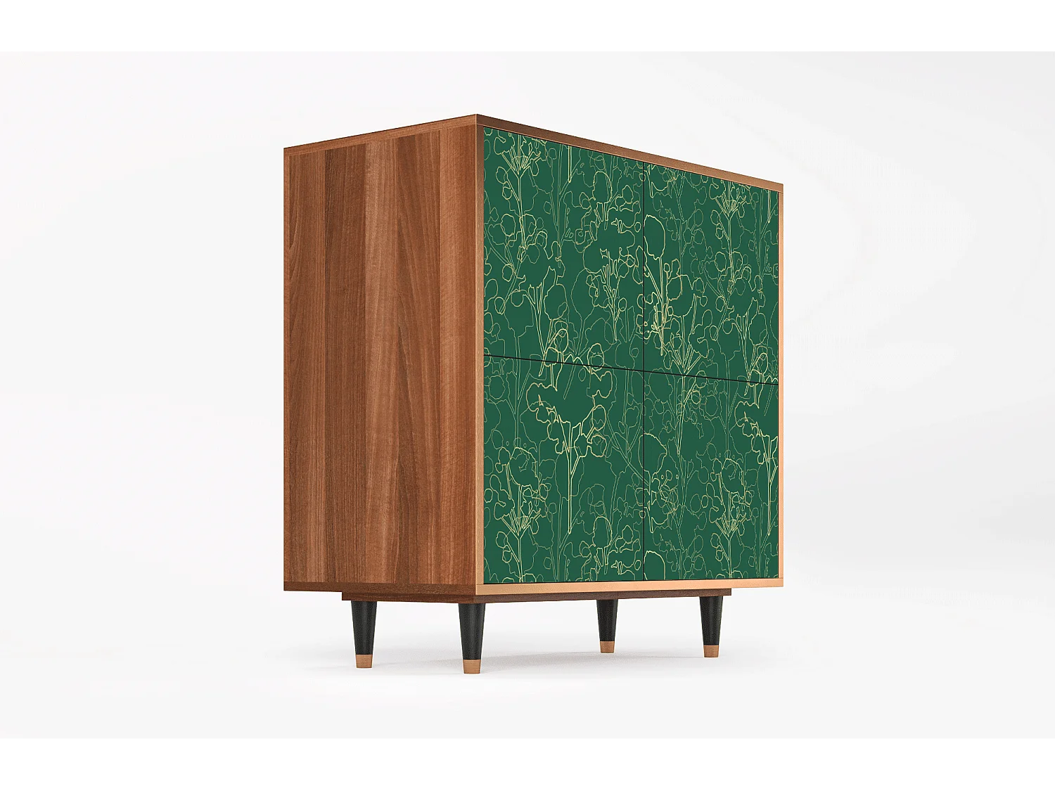 Buffet - 94x96x48 cm - BS3 - Emerald Forest, Noyer