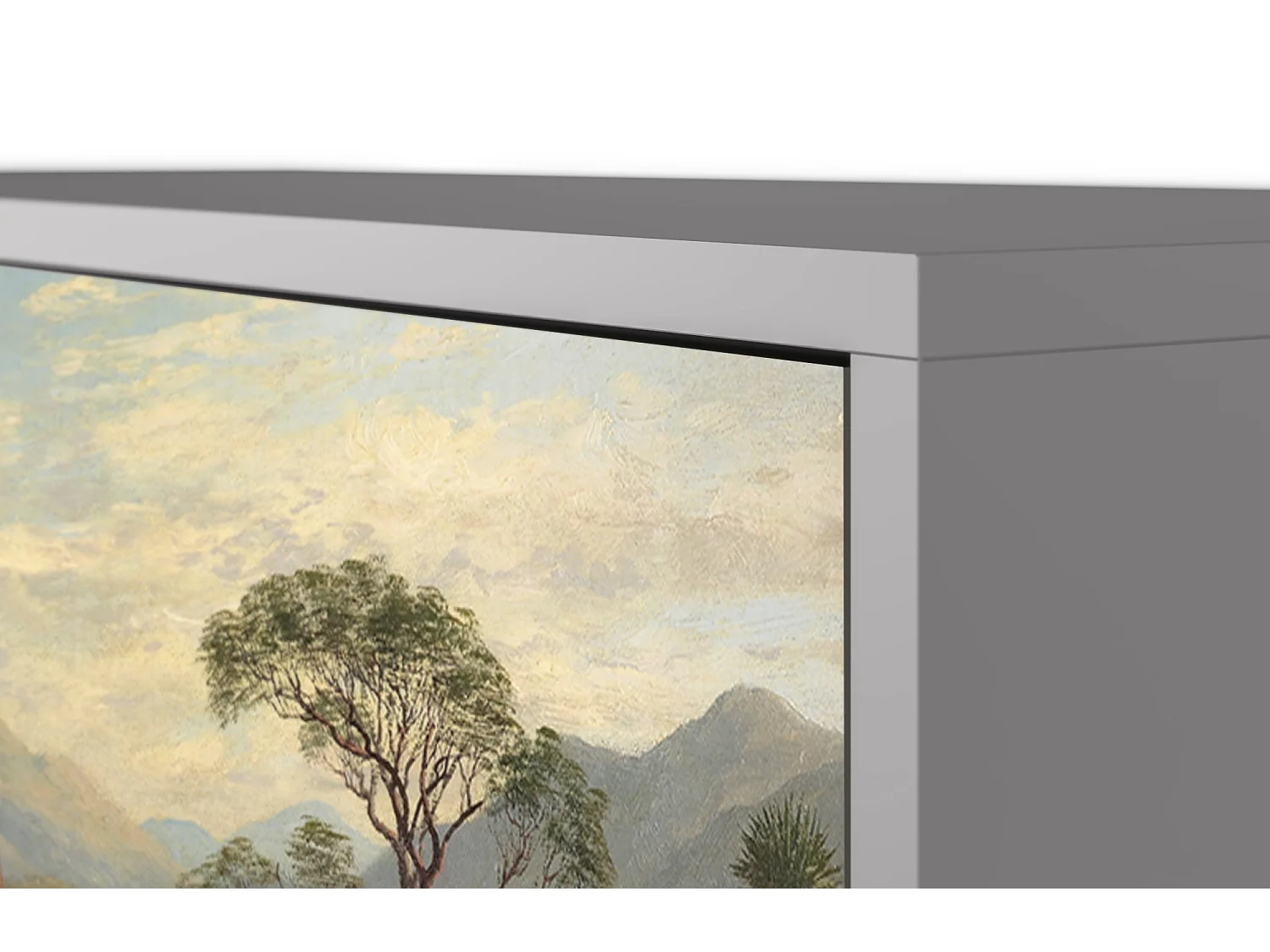 Credenza - 115х84х41 cm - S3 - View Across the Plains , Grigio