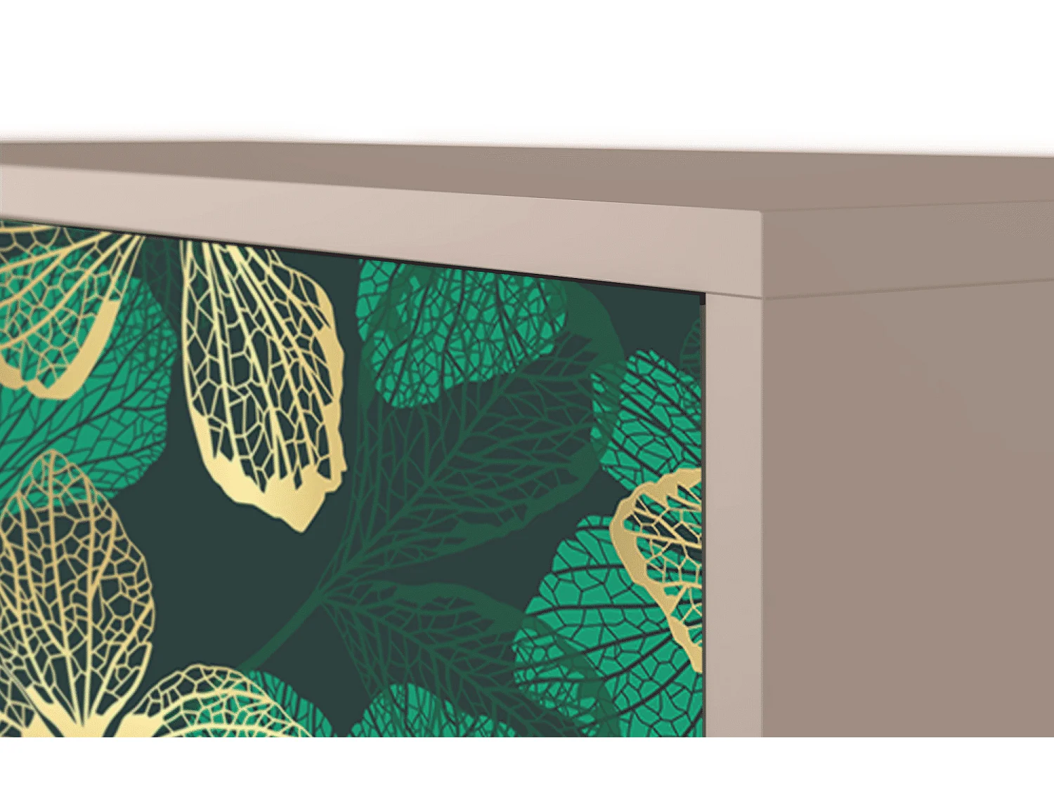 Buffet - 115х84х41 cm - S3 - Green Flower, Latte