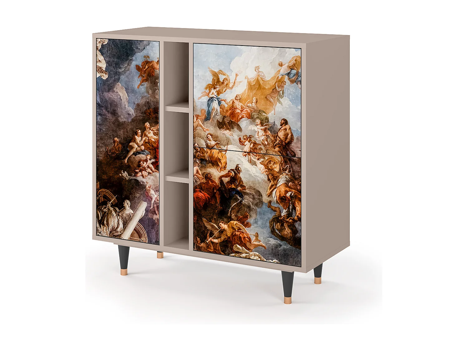 Buffet - 94х96х41 cm - BS5 - Versailles, Latte