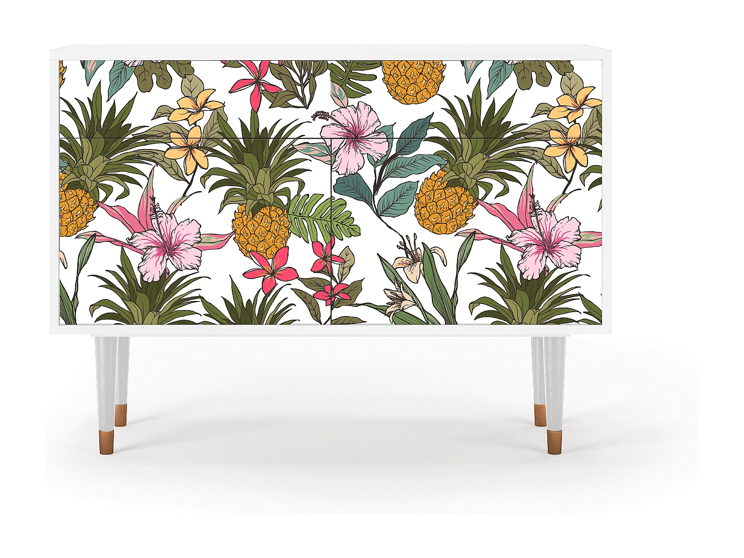 Aparador - 115x85x48 cm - BS4 - Estival Fruit, Branco