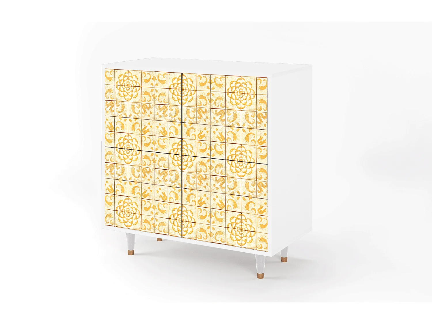 Aparador - 94x96x48 cm - BS3 - Sunshiny Tile, Branco