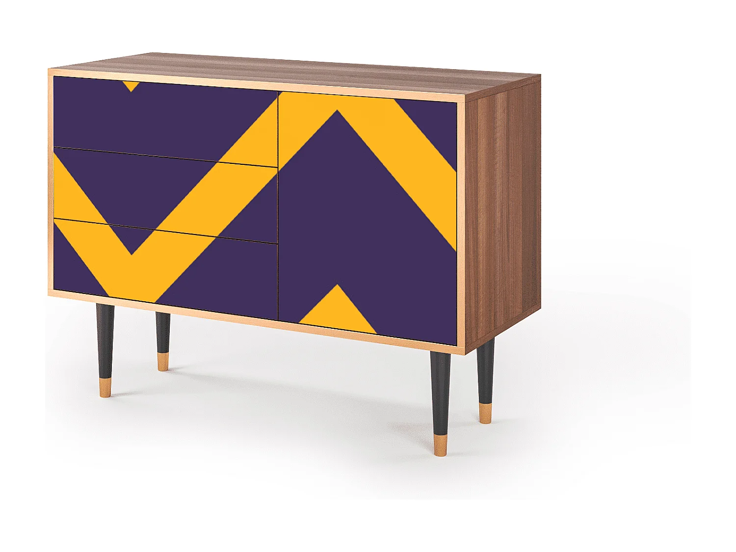 Buffet - 115х84х41 cm - S3 - The Brightest Way, Noyer