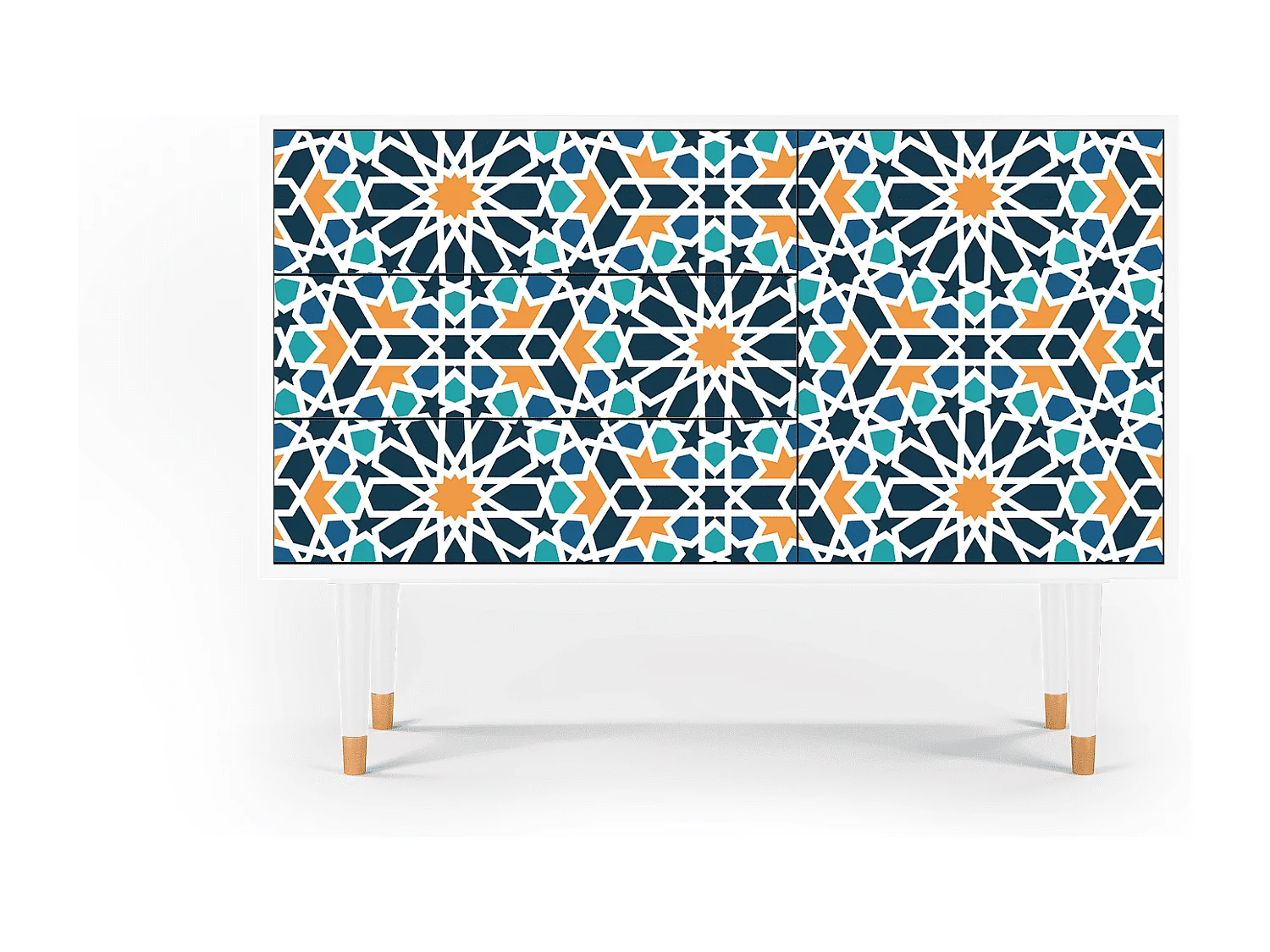 Credenza - 115х84х41 cm - S3 - Kaleidoscope, Bianco