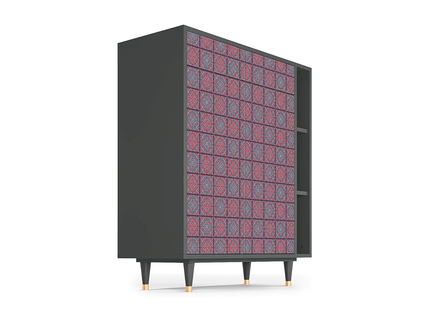 Buffet - 96х110х41 cm - BS6 - Riviera Mosaic, Anthracite