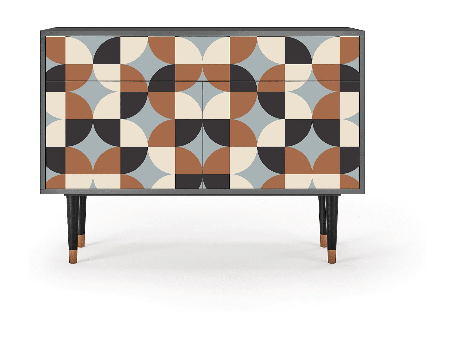 Buffet - 115x85x48 cm - BS4 - Brown Sensation, Anthracite