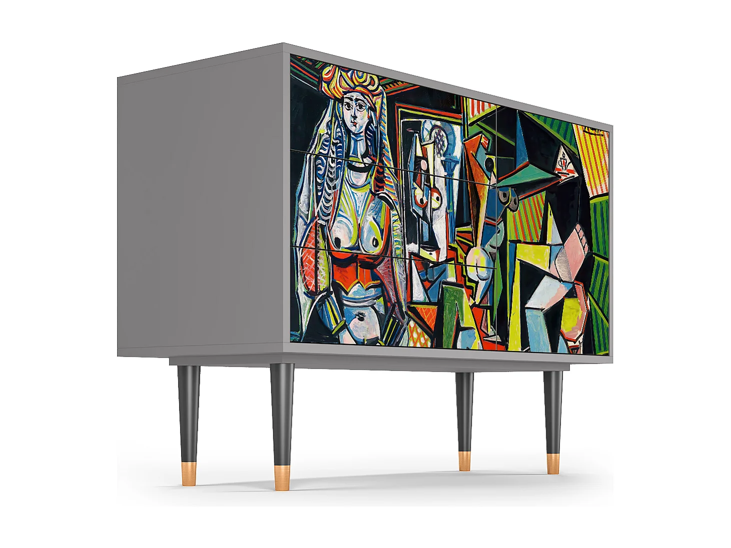 Buffet - 115х84х41 cm - S3 - Women of Algiers, Gris