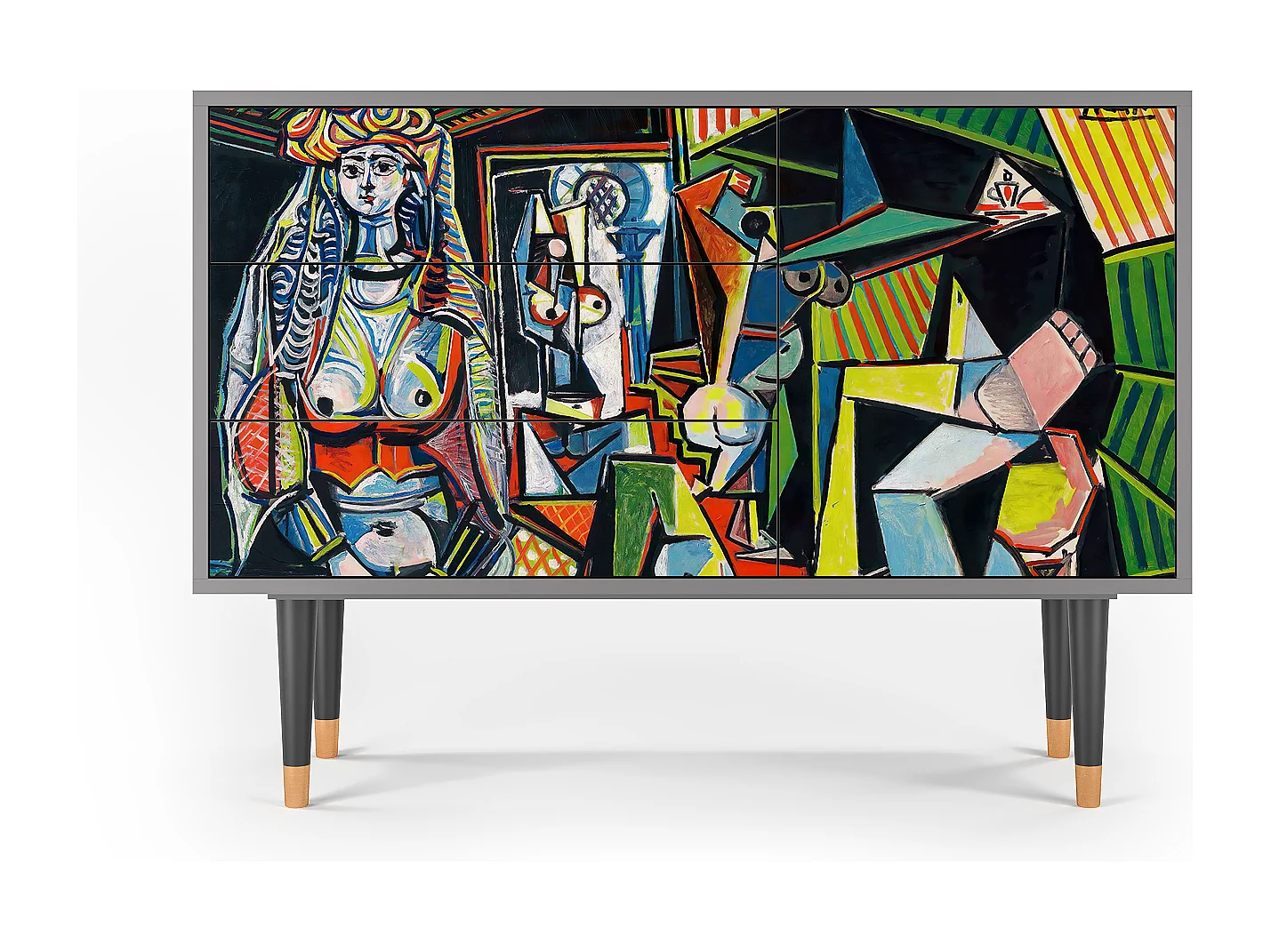 Credenza - 115х84х41 cm - S3 - Women of Algiers, Grigio