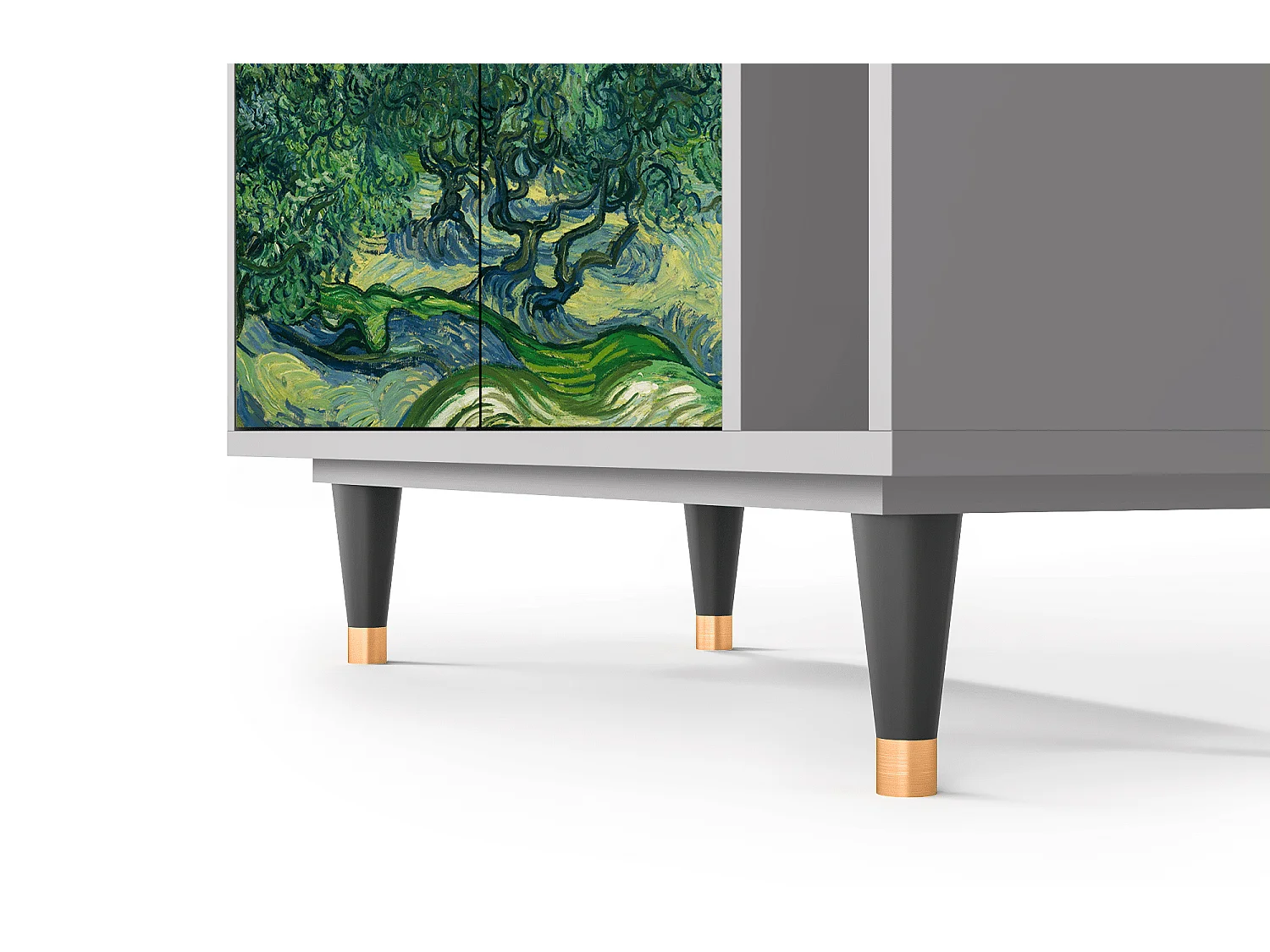 Credenza - 96х110х41 cm - BS6 - The Oil Trees, Grigio