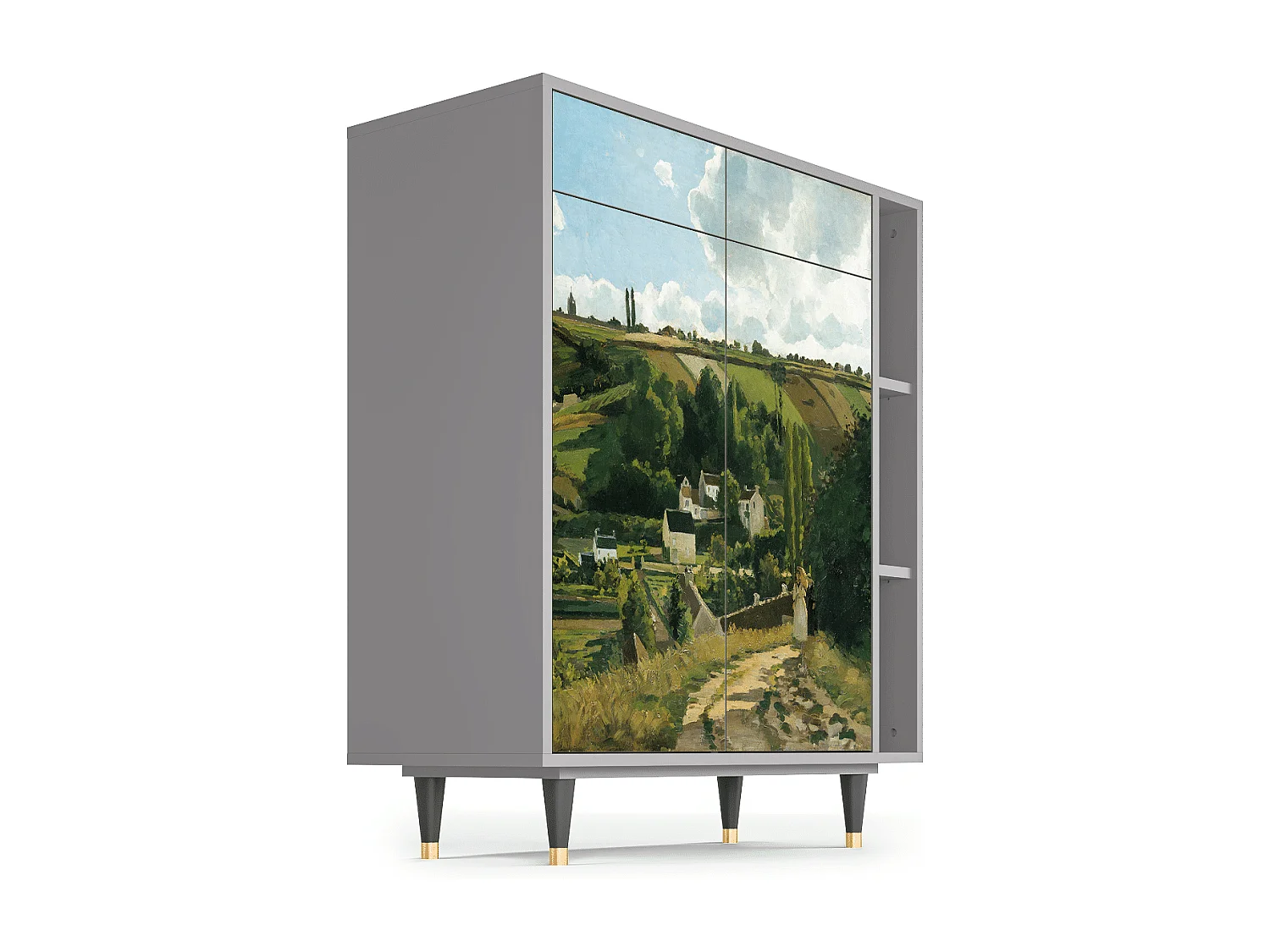 Dressoir - 96х110х41 cm - BS6 - Jalais Hill by Pissarro, Grijs