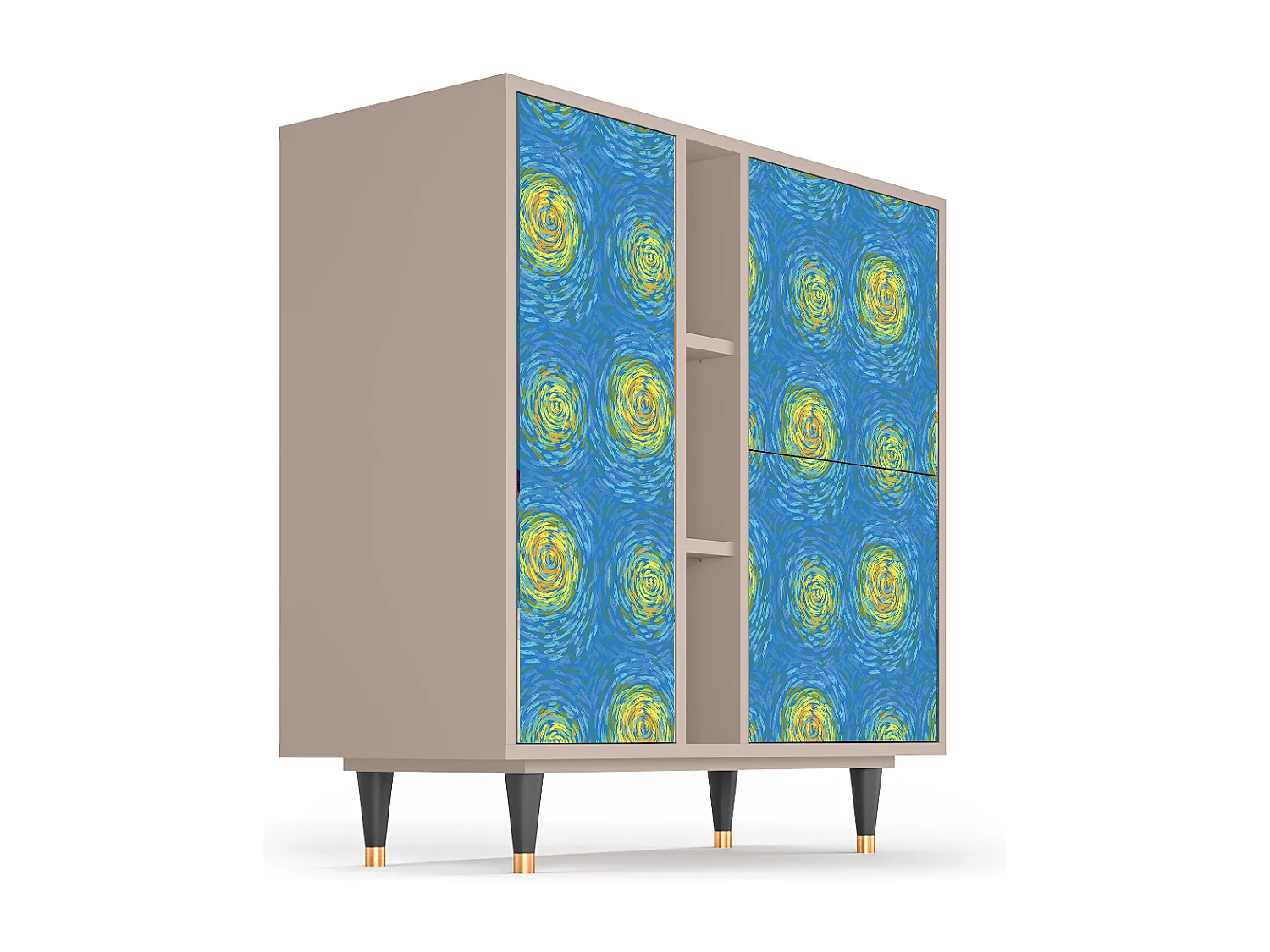 Buffet - 94х96х41 cm - BS5 - Van Gogh Lights, Latte