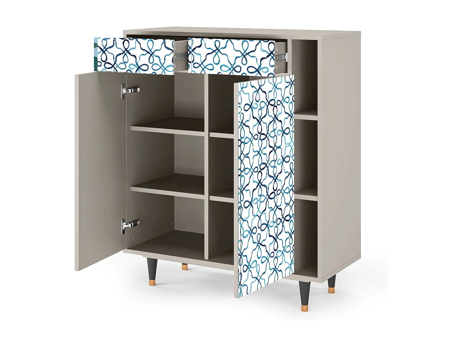 Credenza - 96х110х41 cm - BS6 - Marine Strings, Sabbia