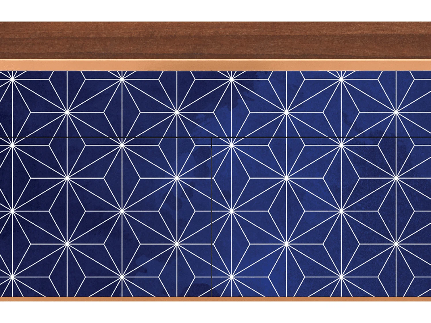 Dressoir - 115x85x48 cm - BS4 - Milky Way, Walnoot